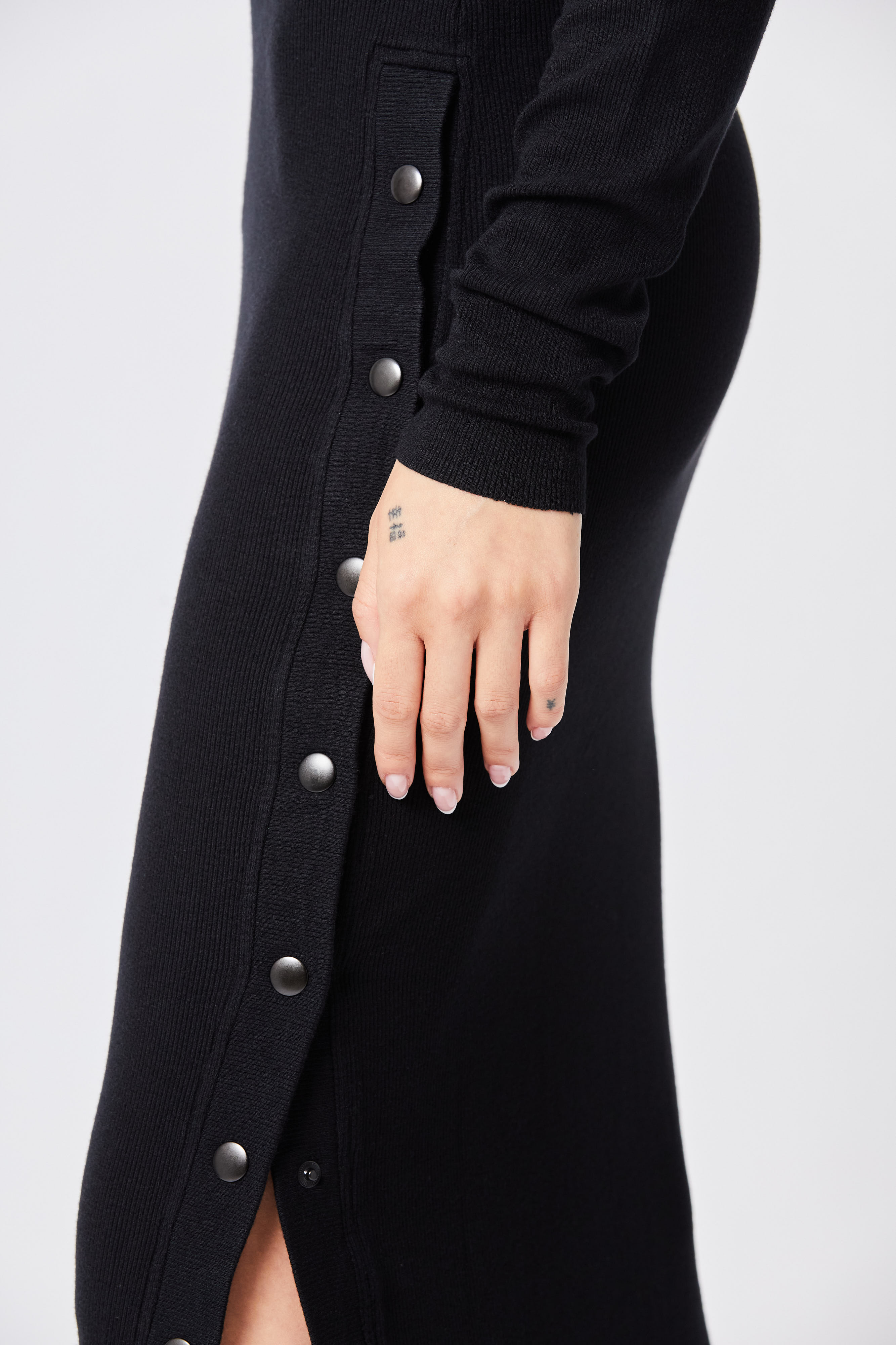 Thom Krom Sweat Dress in Black XS