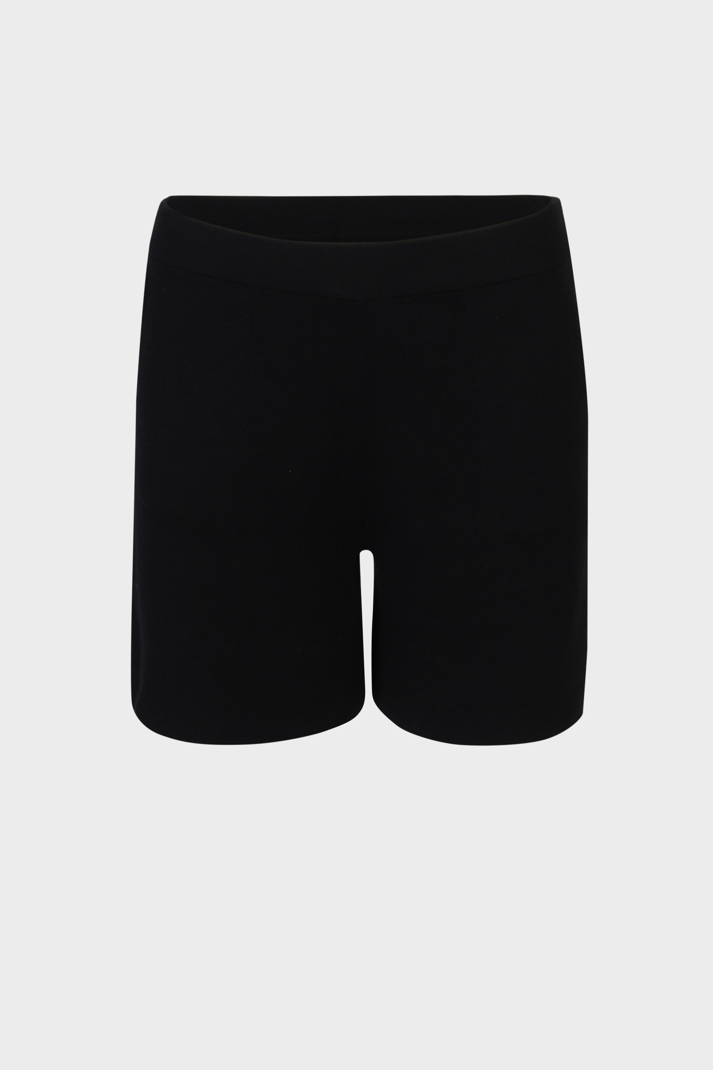 SMINFINITY Comfy Knit Shorts in Black SMINFINITY Comfy Knit Shorts in Black