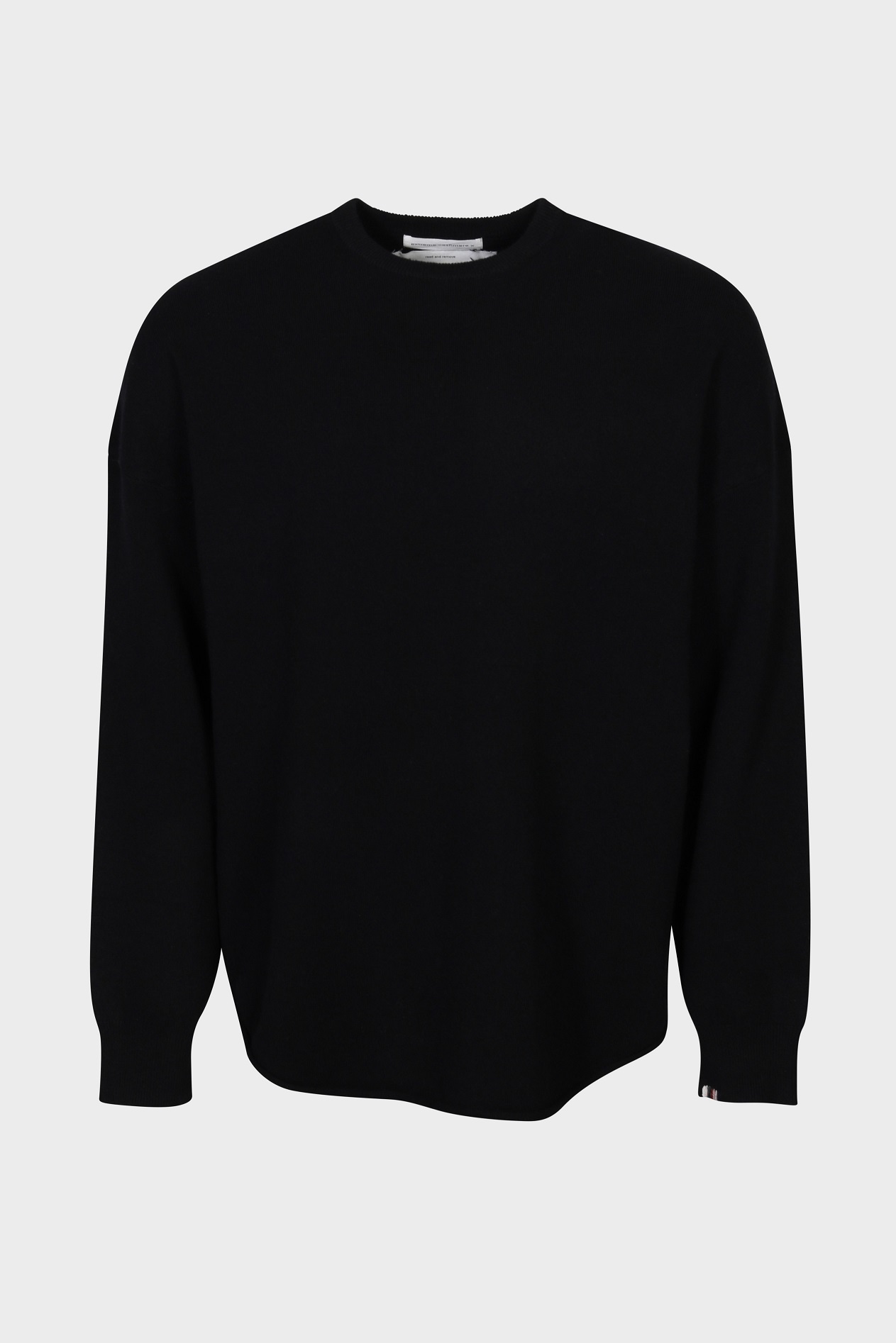 EXTREME CASHMERE Sweater  N°53 Crew Hop in Raven EXTREME CASHMERE Sweater  N°53 Crew Hop in Raven