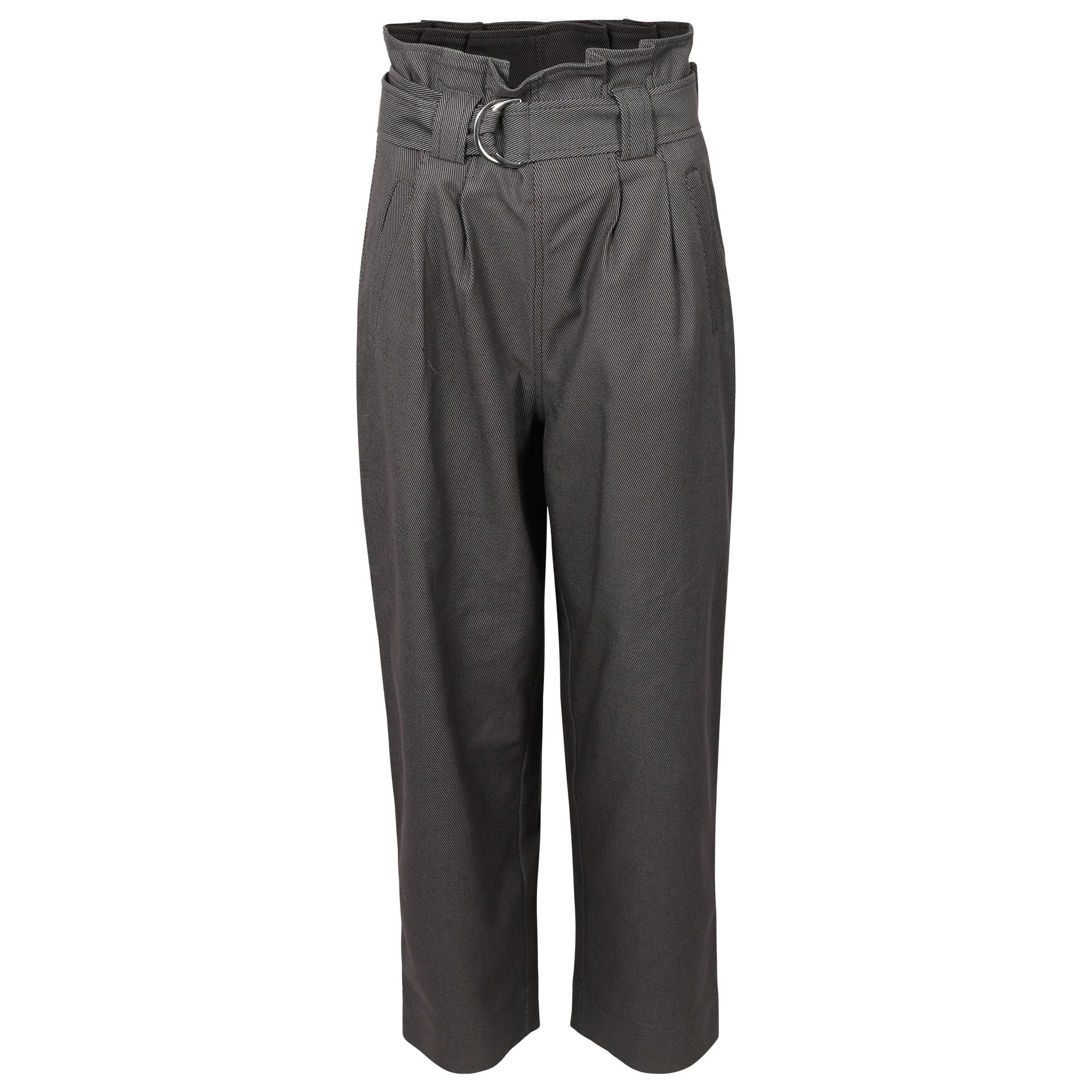 Ganni Belt Pants Grey