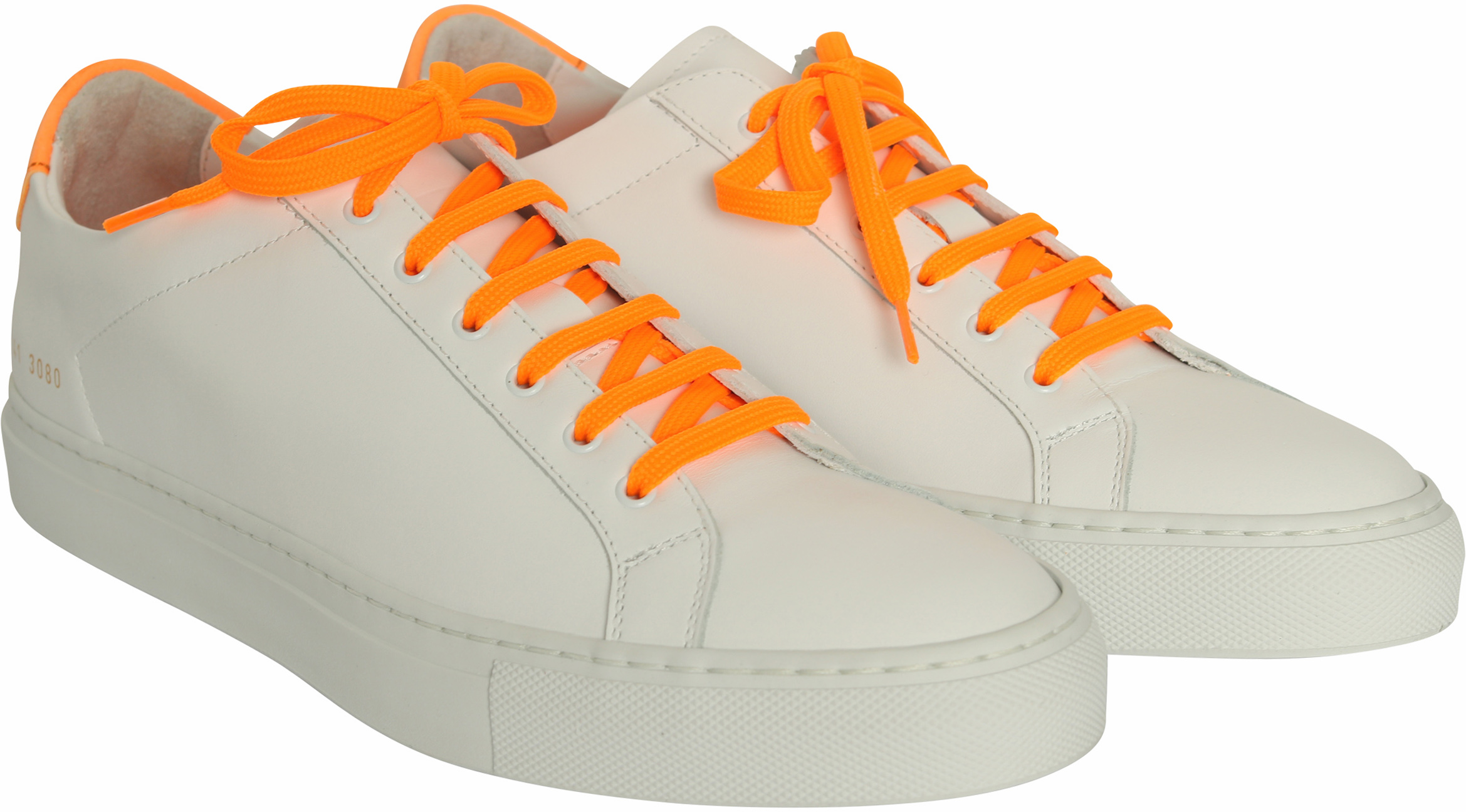 Common Projects Sneaker Retro Low Fluo White/Orange