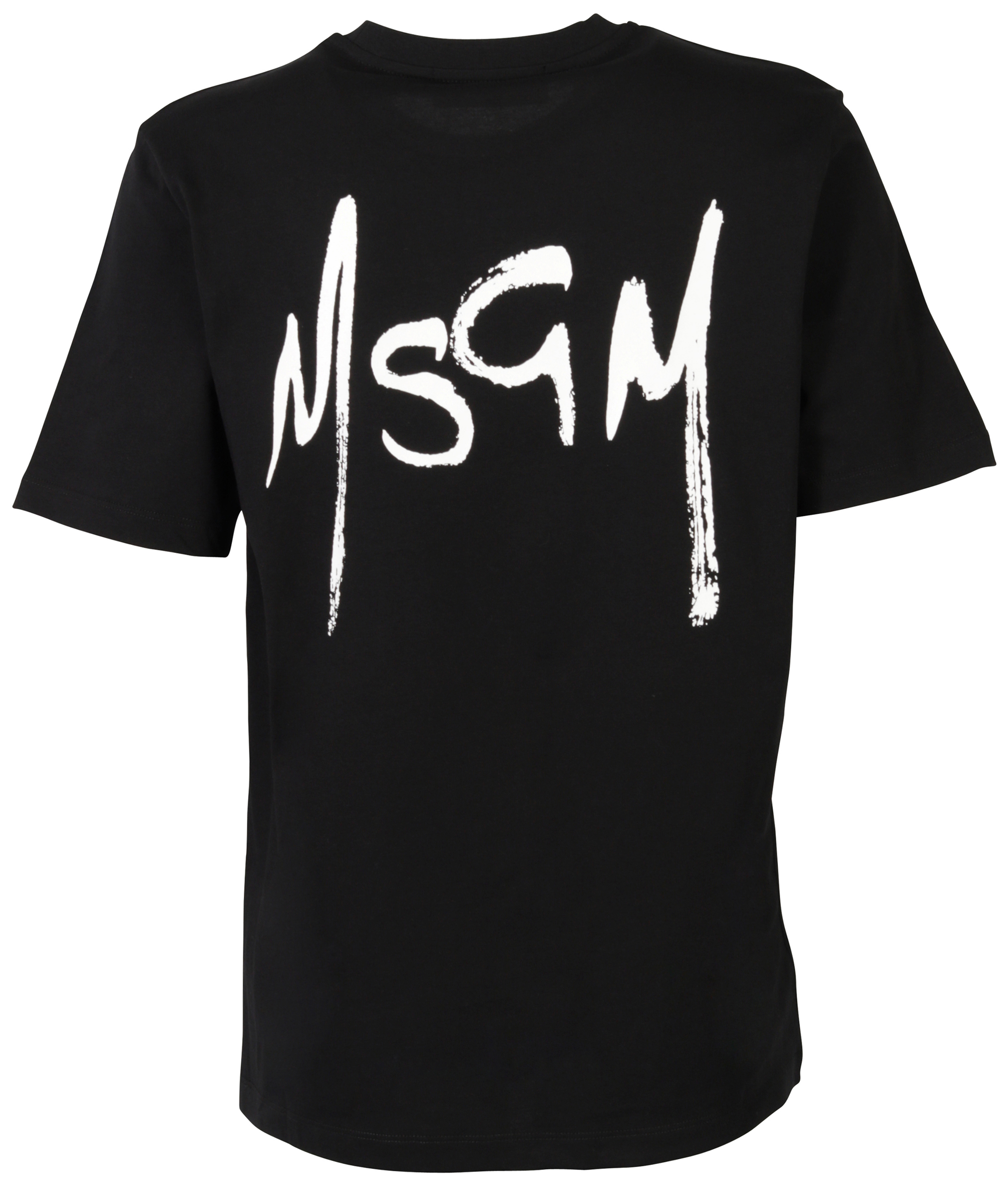 MSGM Logo T-Shirt Graffiti schwarz L