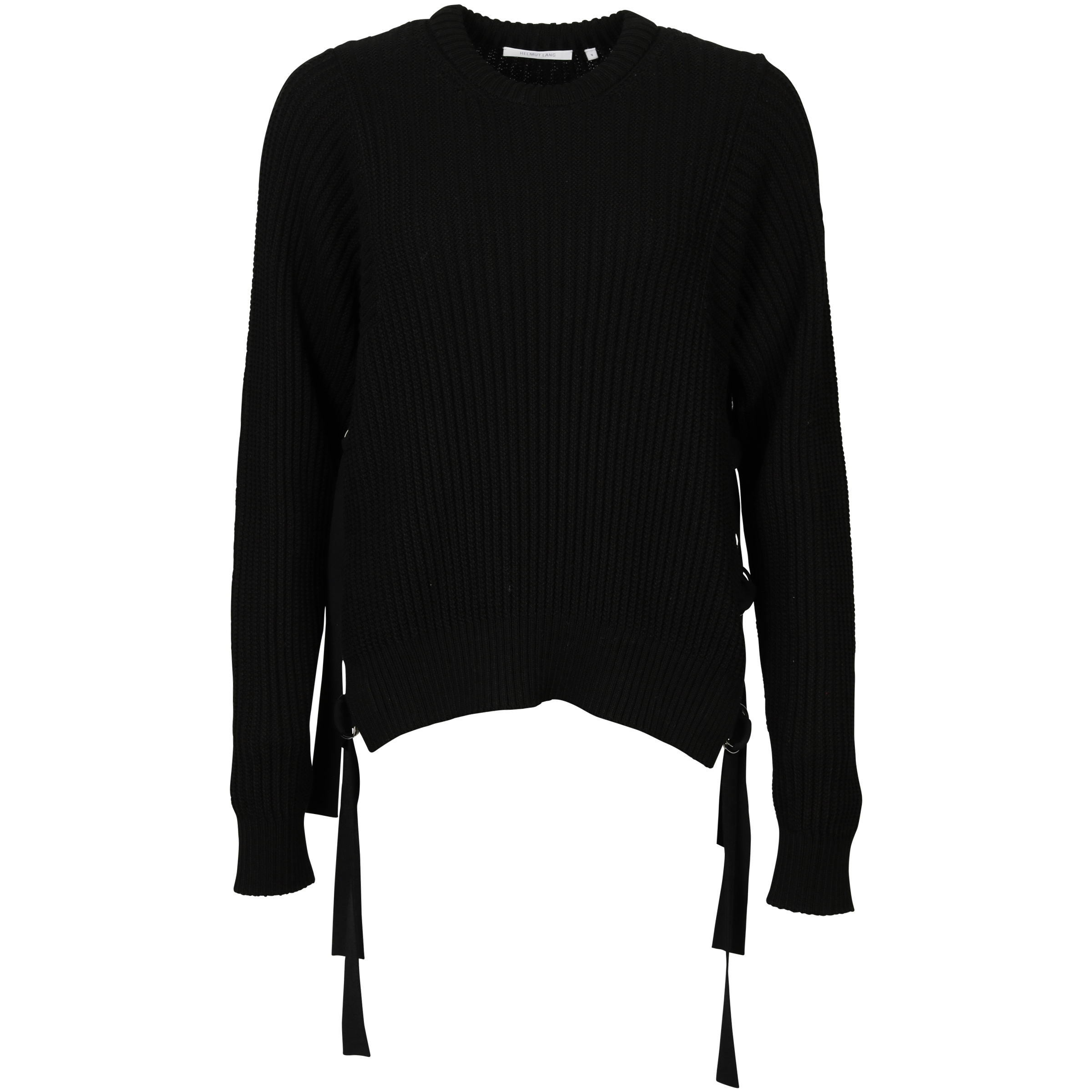 Helmut Lang Sidestrap Sweater black