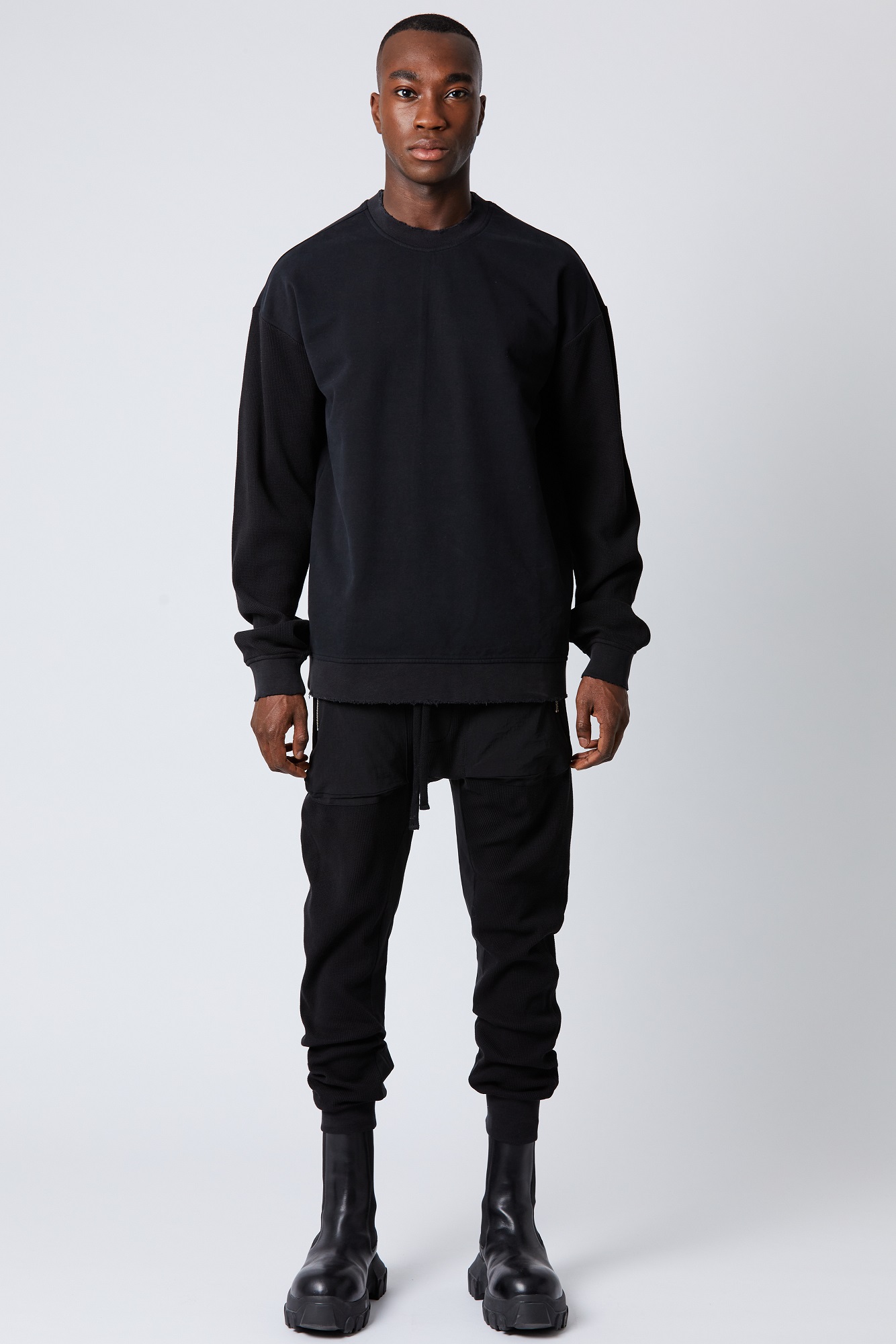 Thom Krom Sweatshirt in Black
