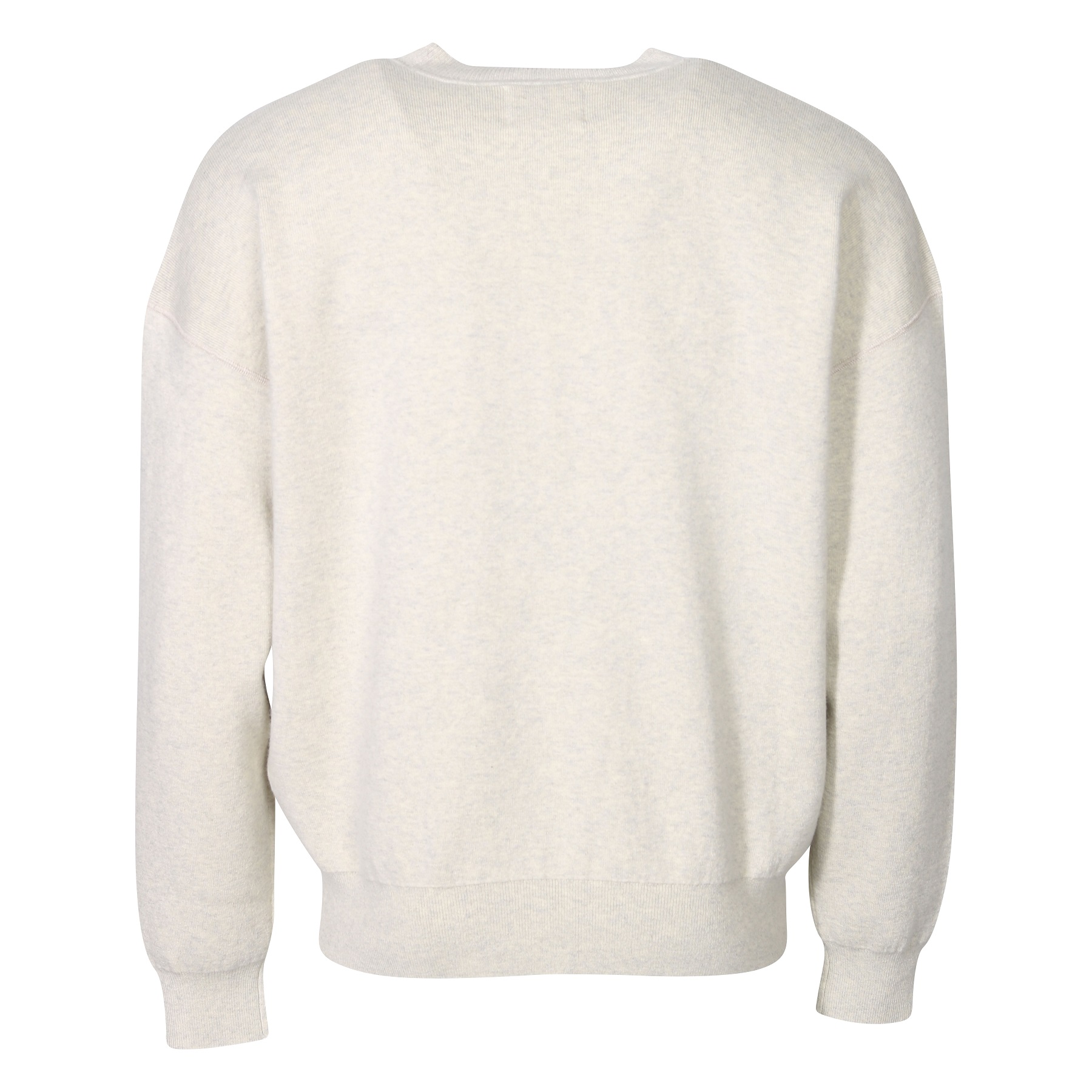 ISABEL MARANT Atley Cotton Knit Pullover in Ecru XL