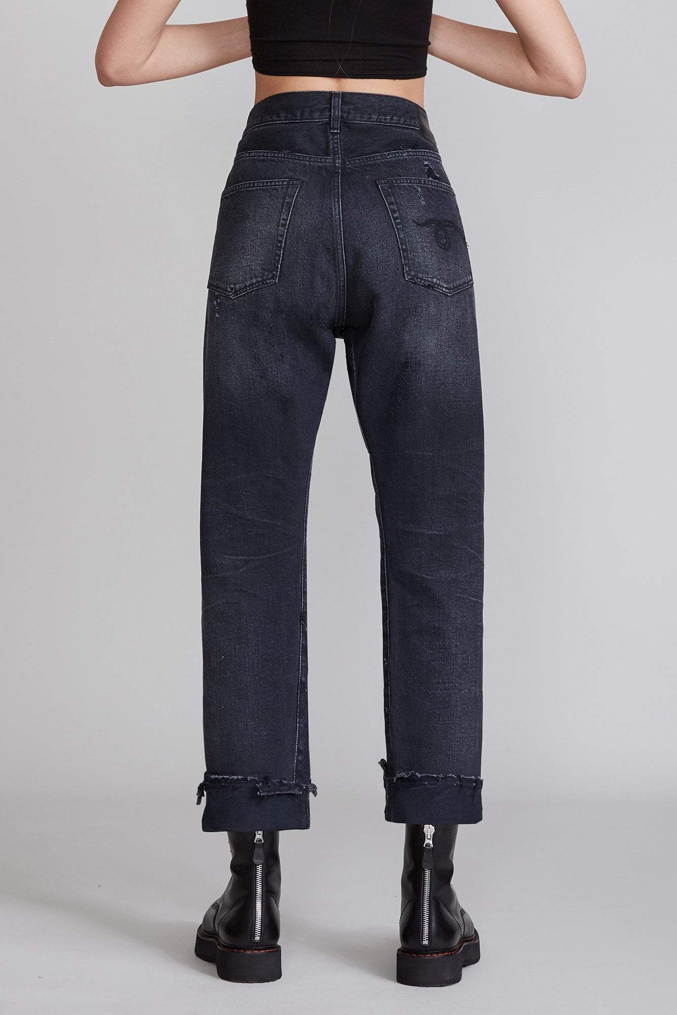 R13 Cross Over Jeans Jake Black 31