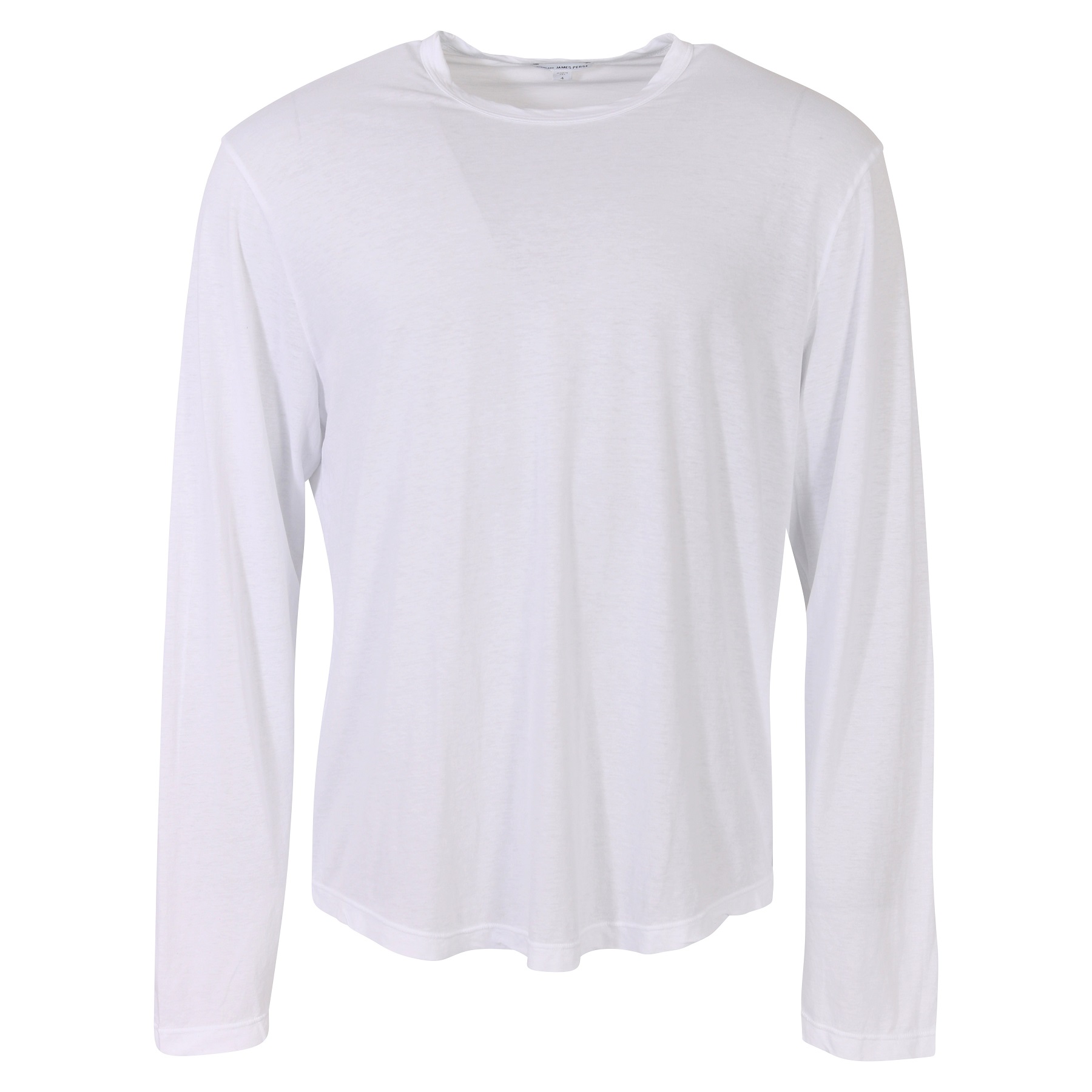 James Perse Clear Jersey Longsleeve Crewneck White