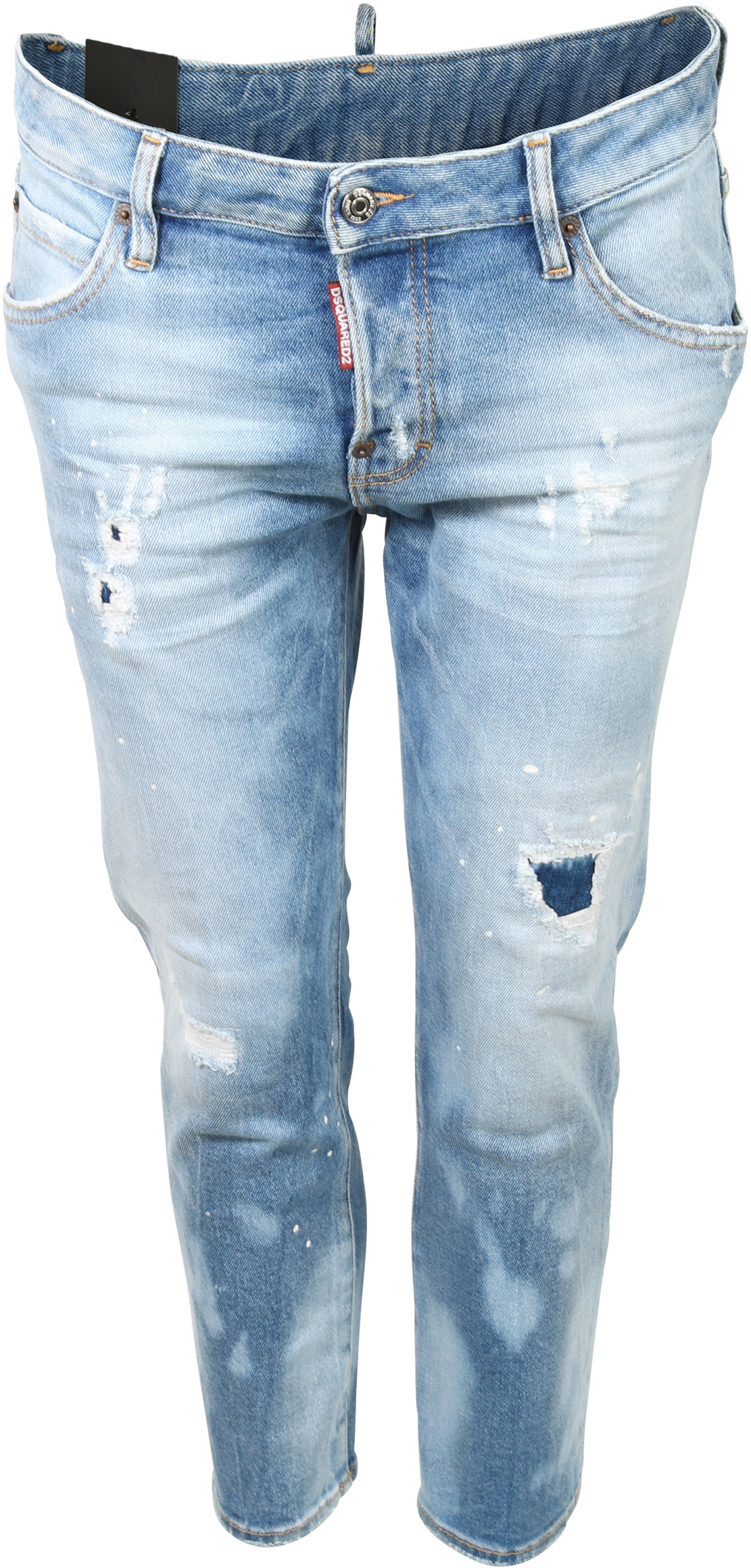 Dsquared Jeans Cool Girl Cropped Washed Blue