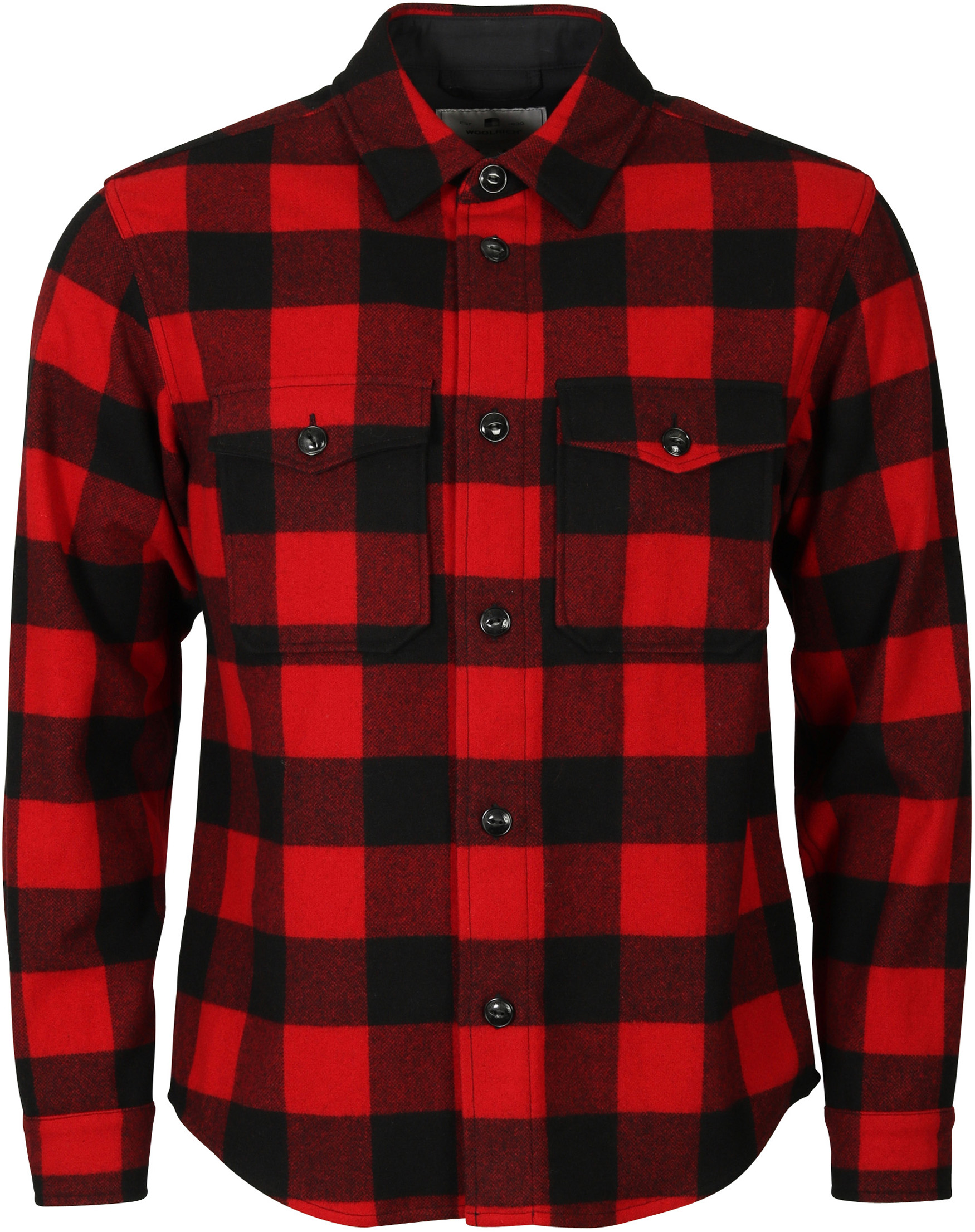 Woolrich Alaskan Buffalo Overshirt Red Check