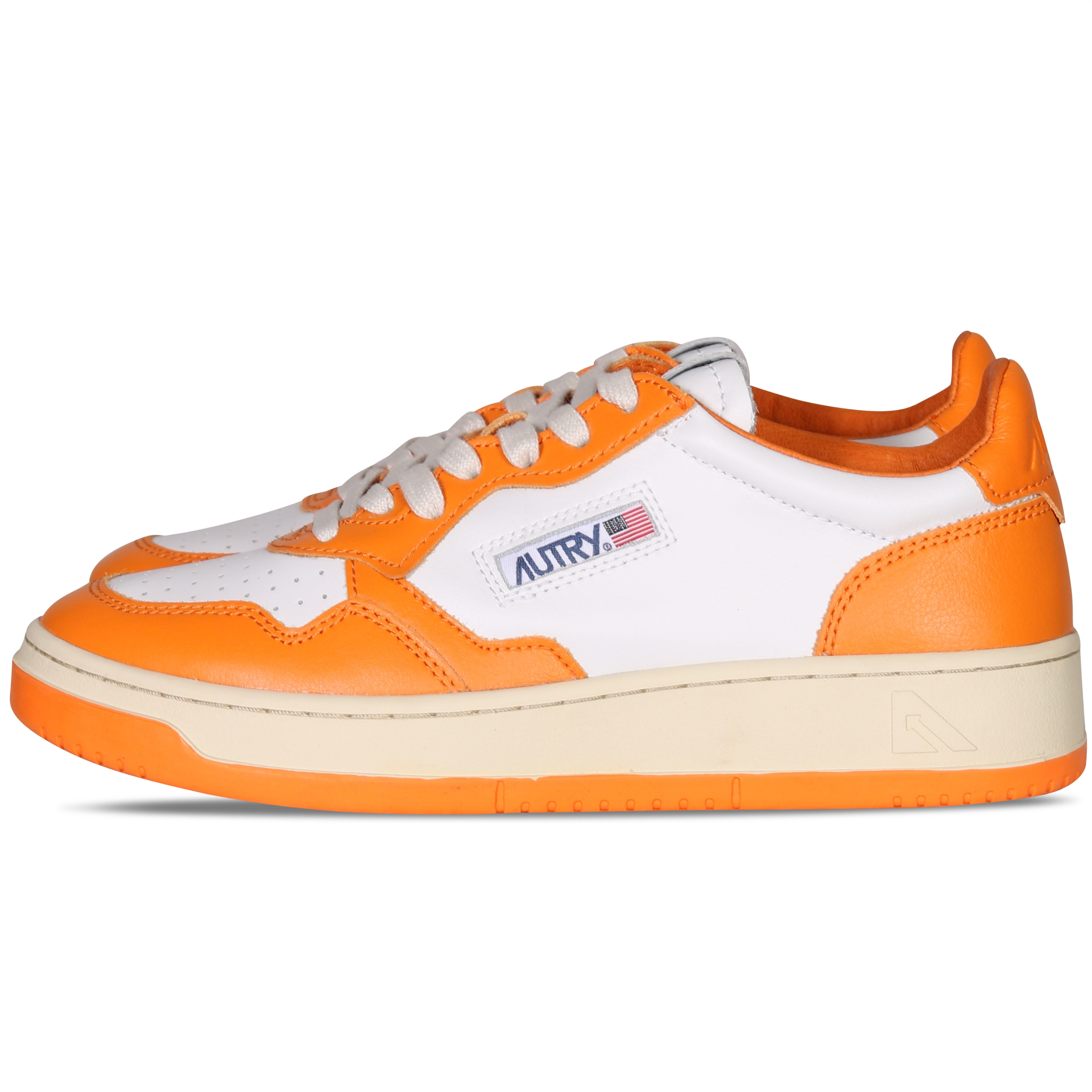 Autry Action Shoes Sneaker White/Orange