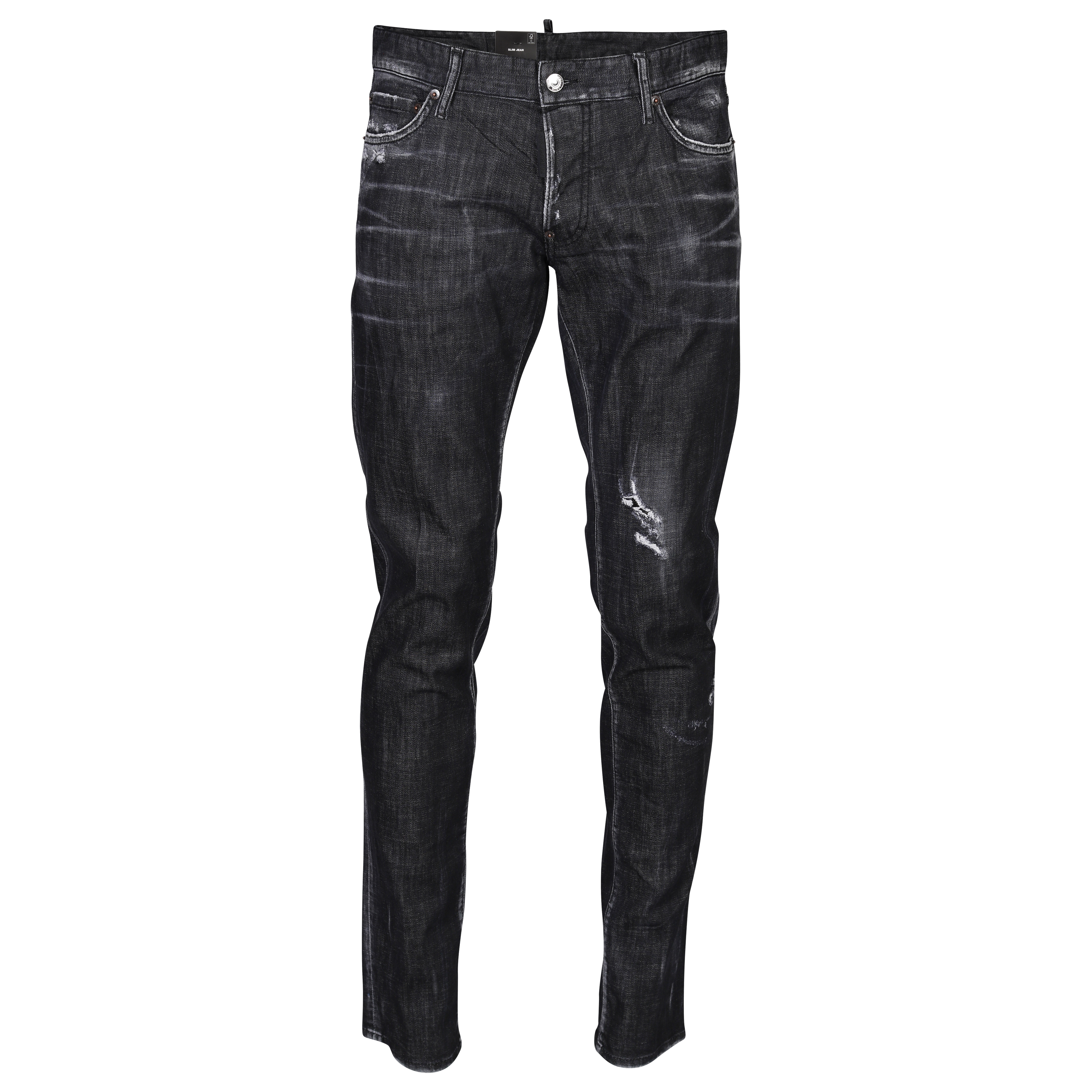 Dsquared Jeans Slim Jean Black Washed