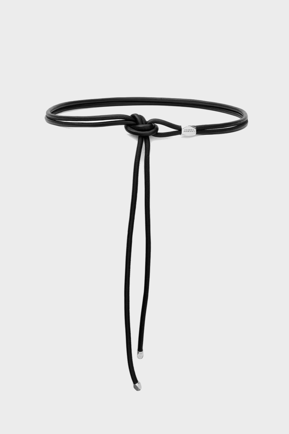 ISABEL MARANT Silvia Belt in Black/Silver