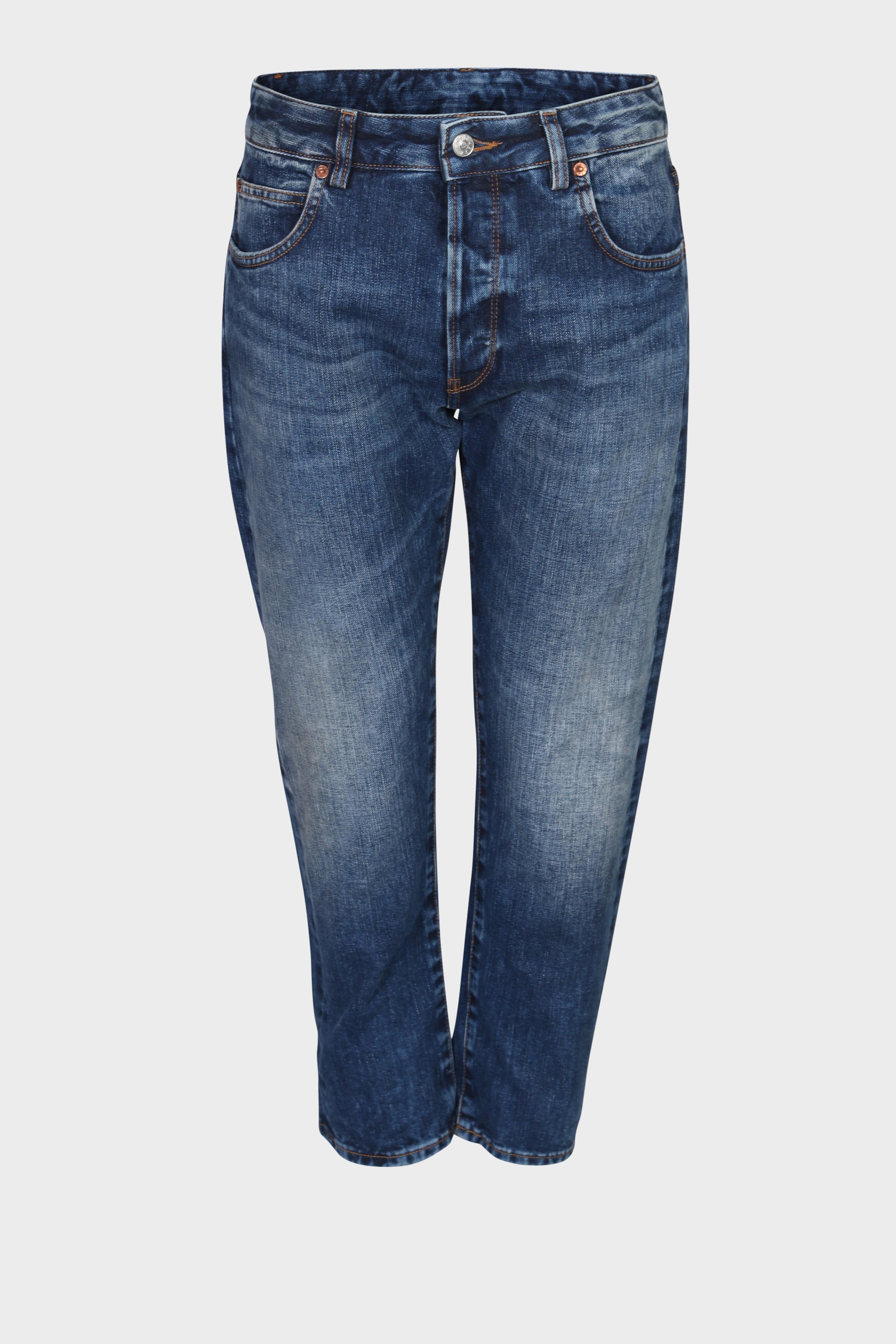 6397 Shorty Jeans in Hi-Contrast Blue 29