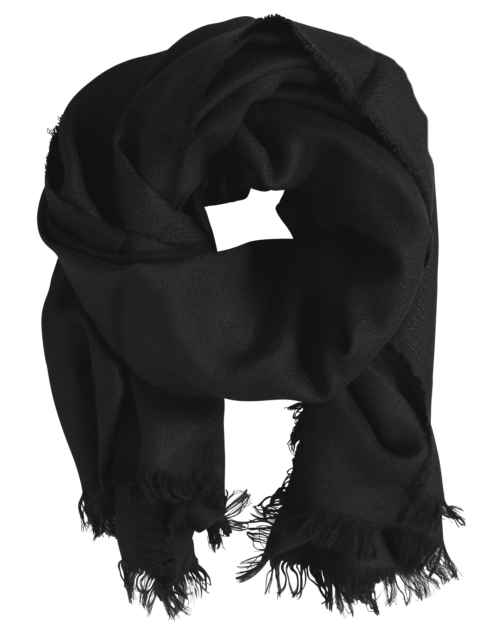Hannes Roether Scarf Black
