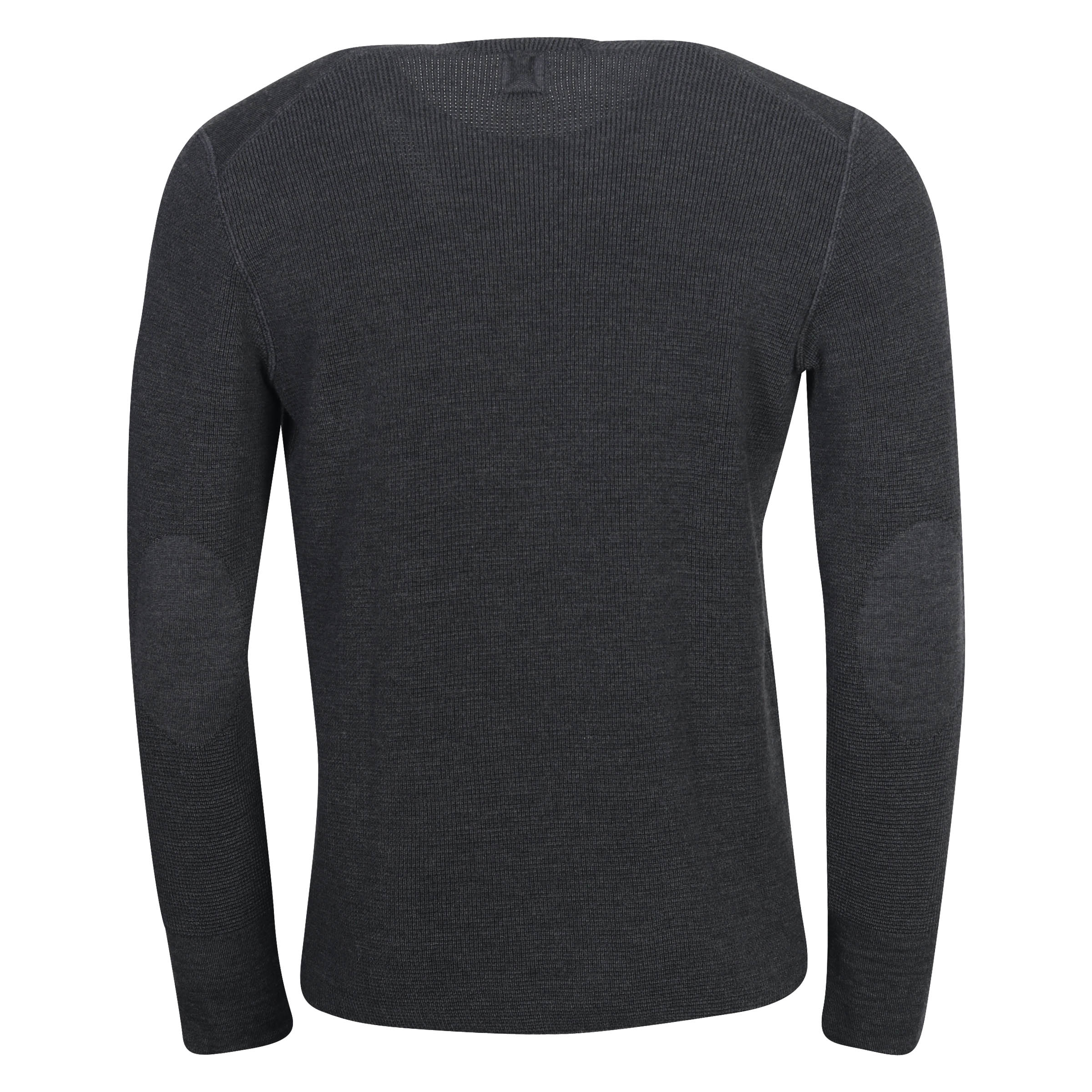 Hannes Roether Knit Sweater in Dark Grey