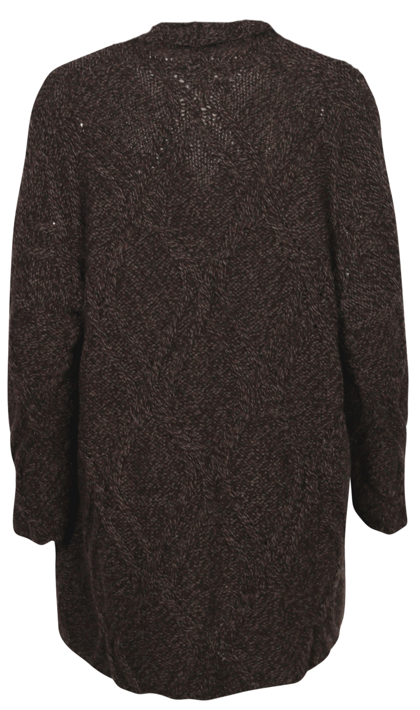 Avant Toi Grand Pa Cardigan Dark Melange