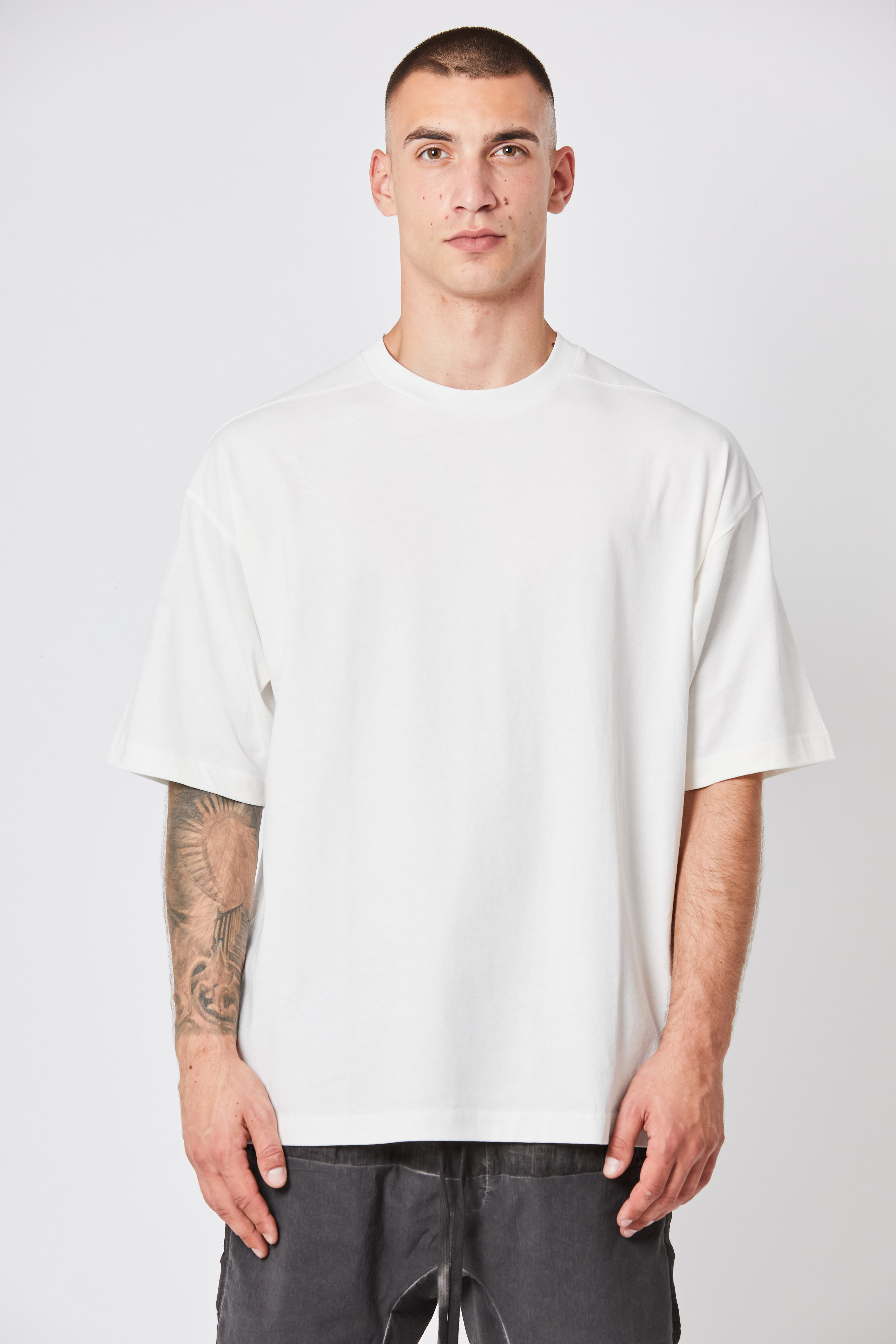 Thom Krom Oversize T-Shirt in Off White