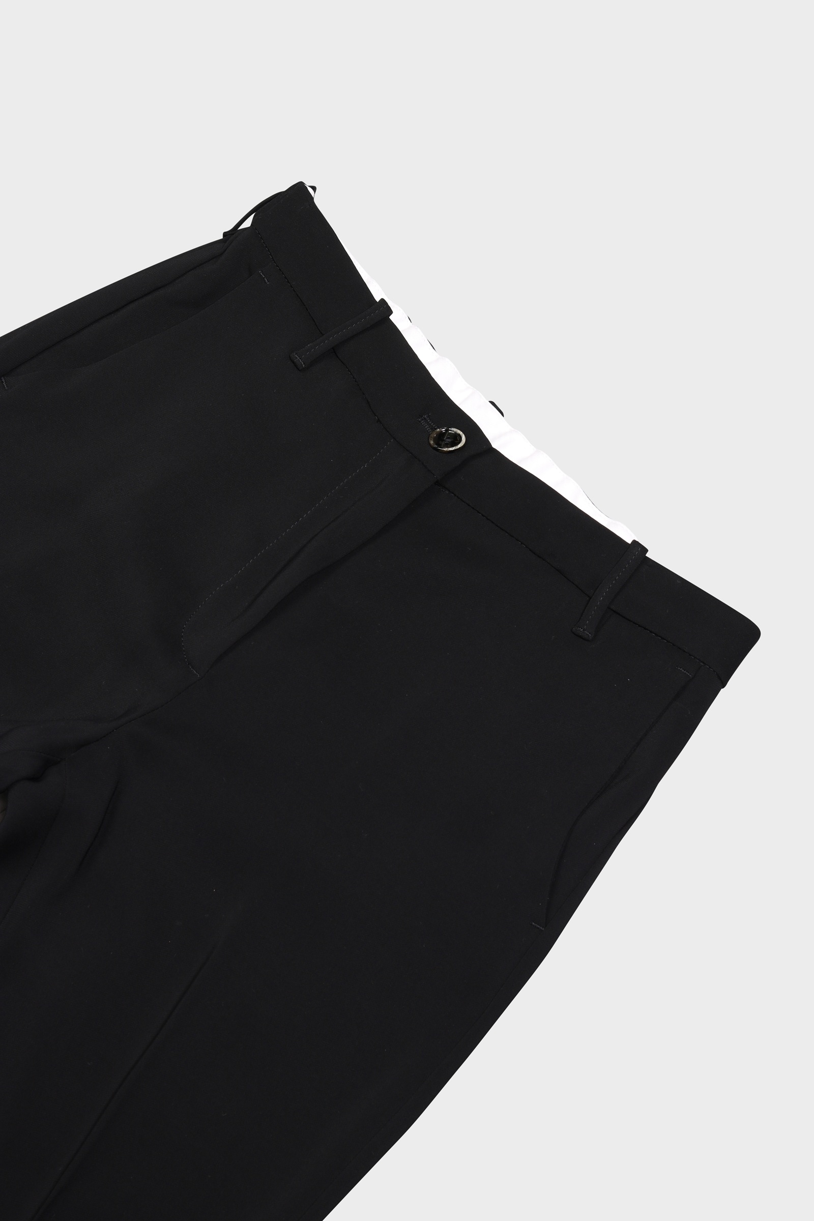 NINE:INTHE:MORNING Magda Cropped Bootcut Pant in Black