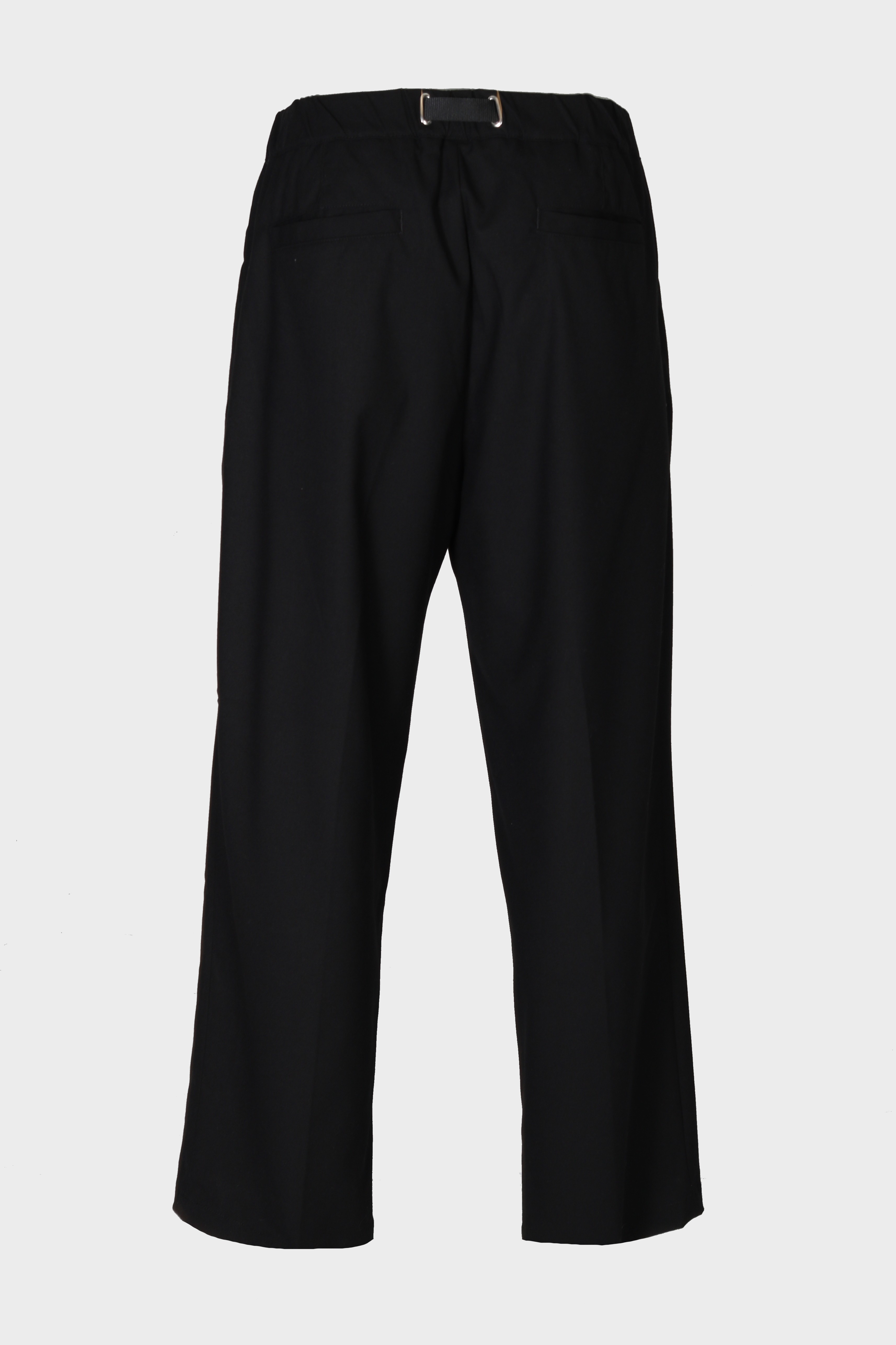 WHITE SAND Oliver Wide Leg Pant in Black
