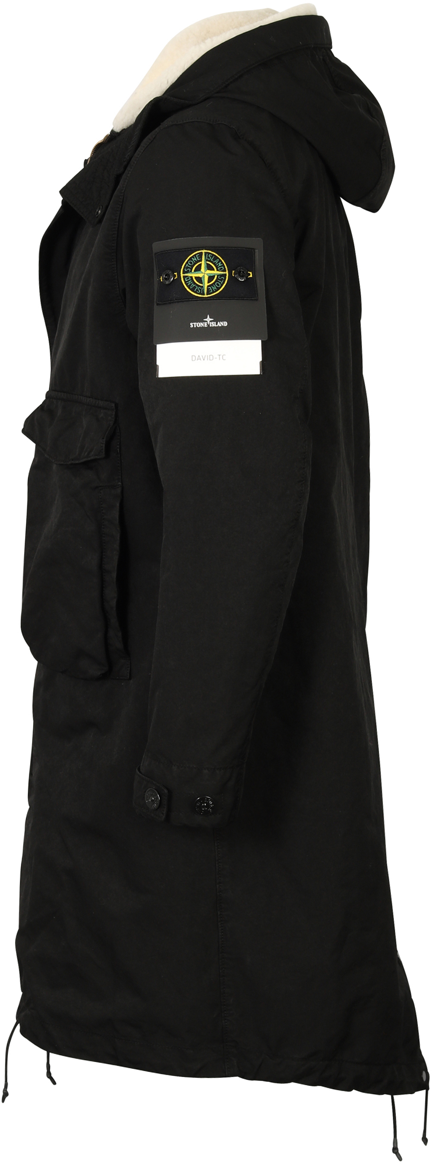 Stone Island David TC Parka Black L