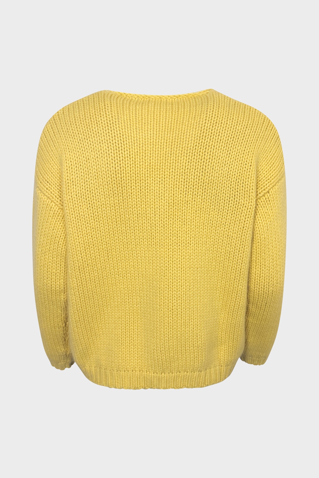 WARM ME Cashmere Cardigan in Banana