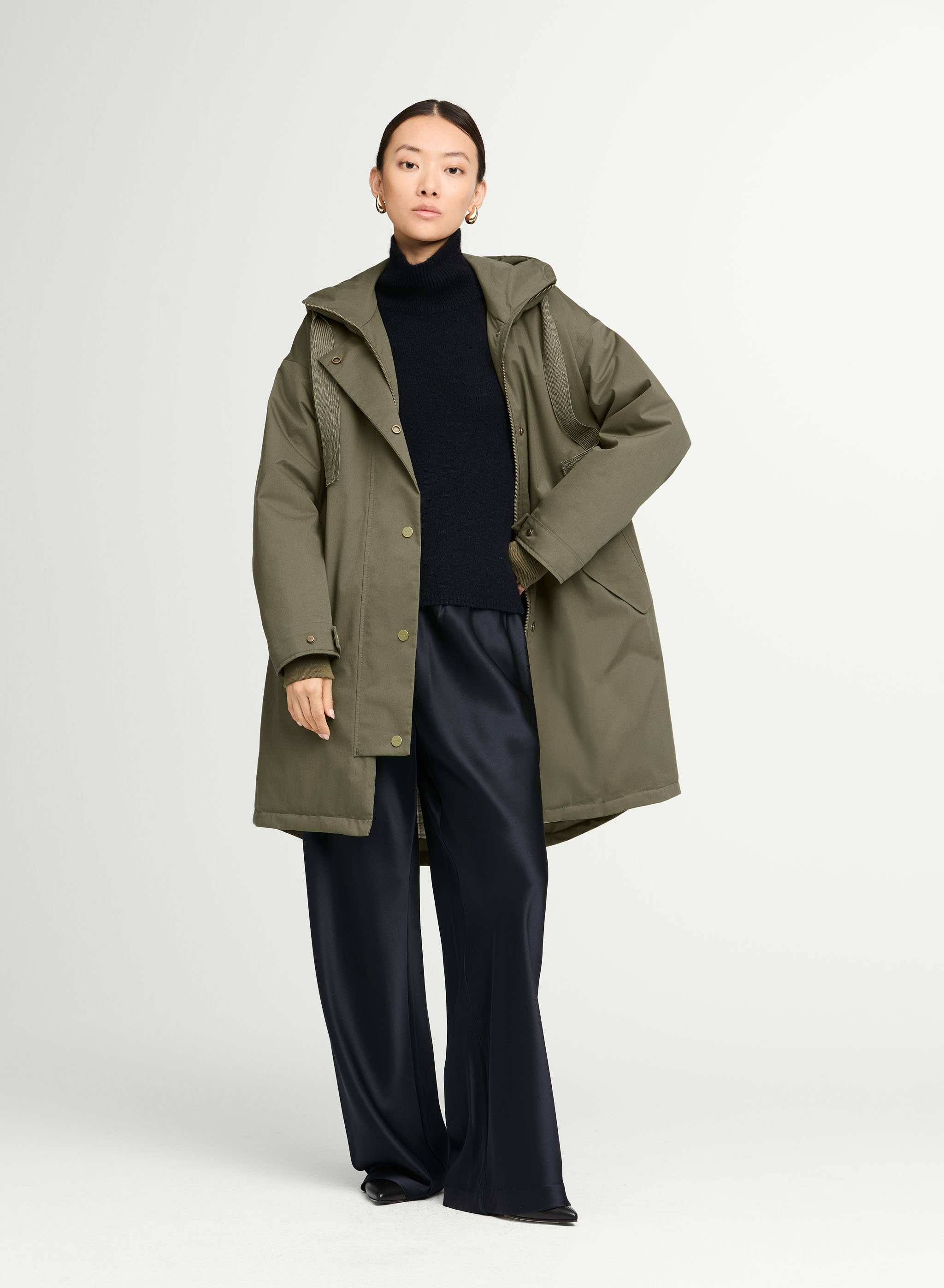 G-LAB Meta Parka in Olive Grey