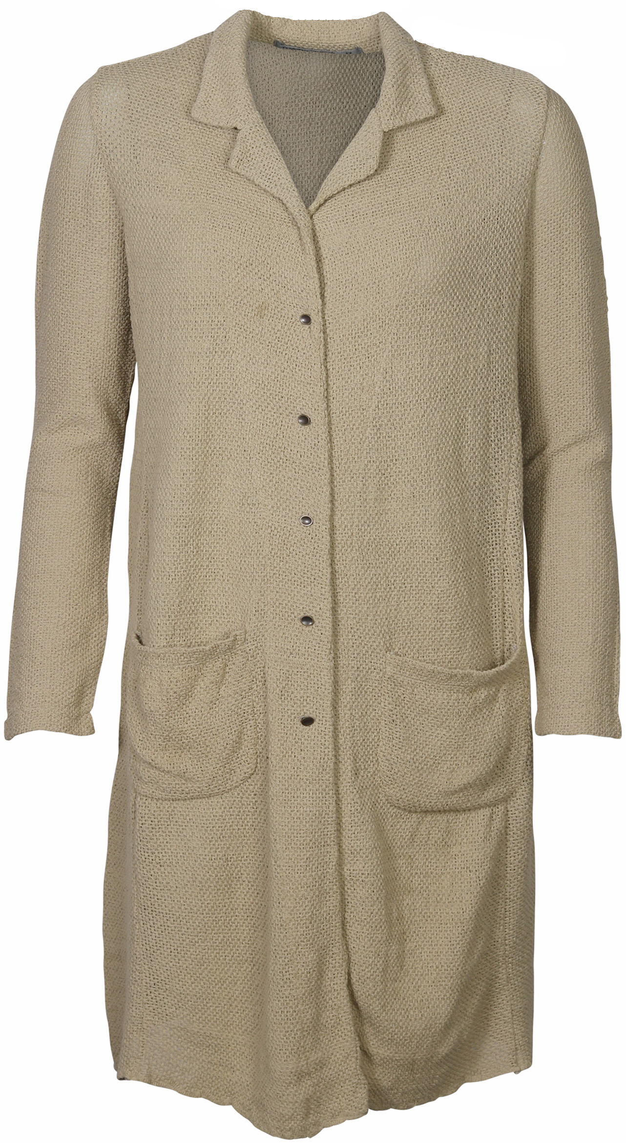 Transit Par Such Knit Coat Beige