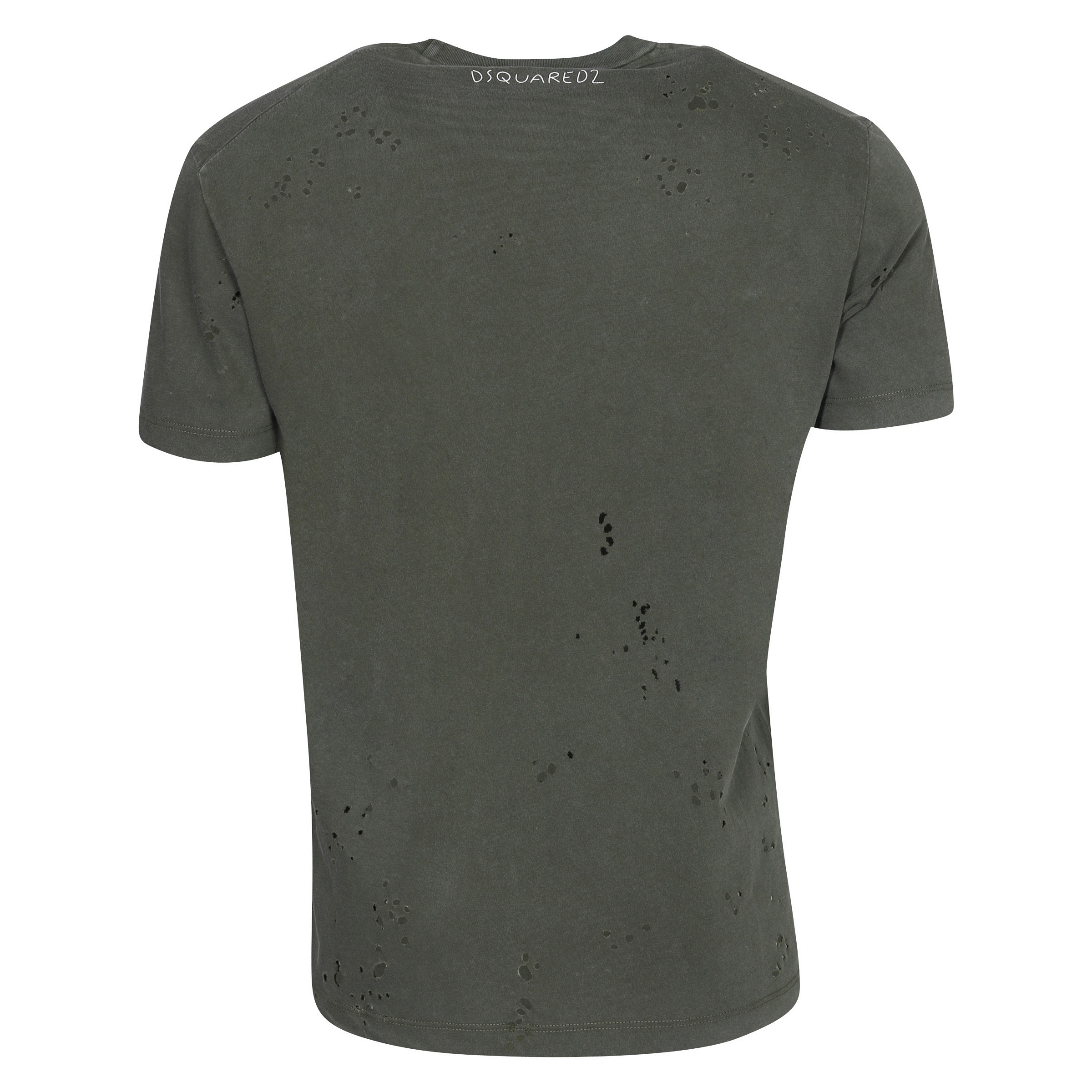 Dsquared I See You T-Shirt in Washed Olive