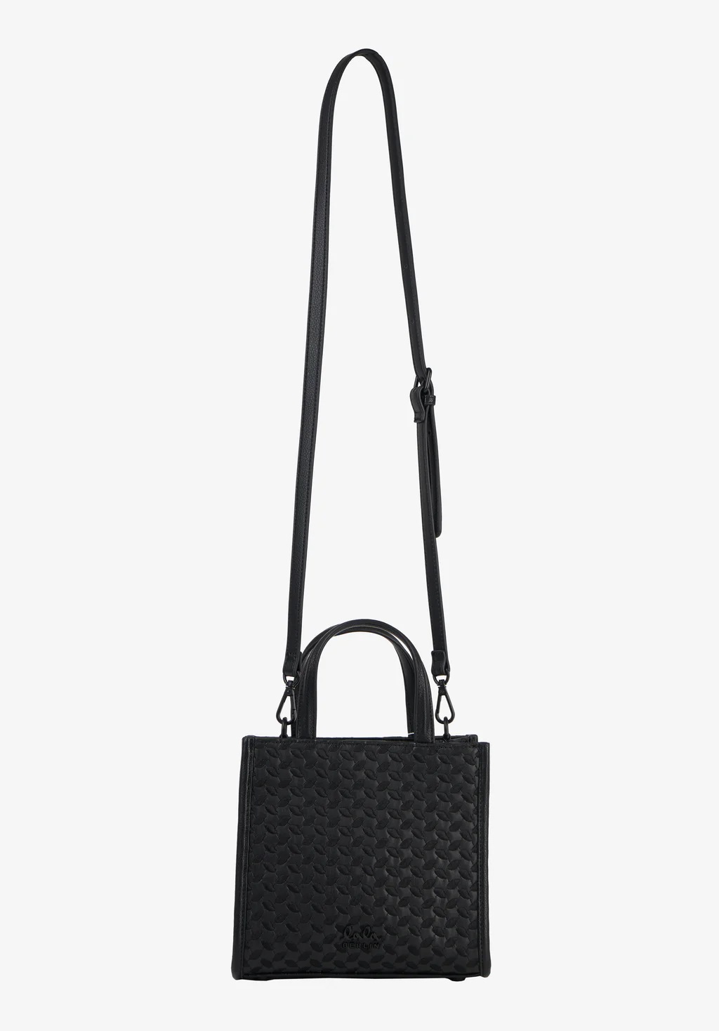 LALA BERLIN Small Shopper Margo in Heritage Black