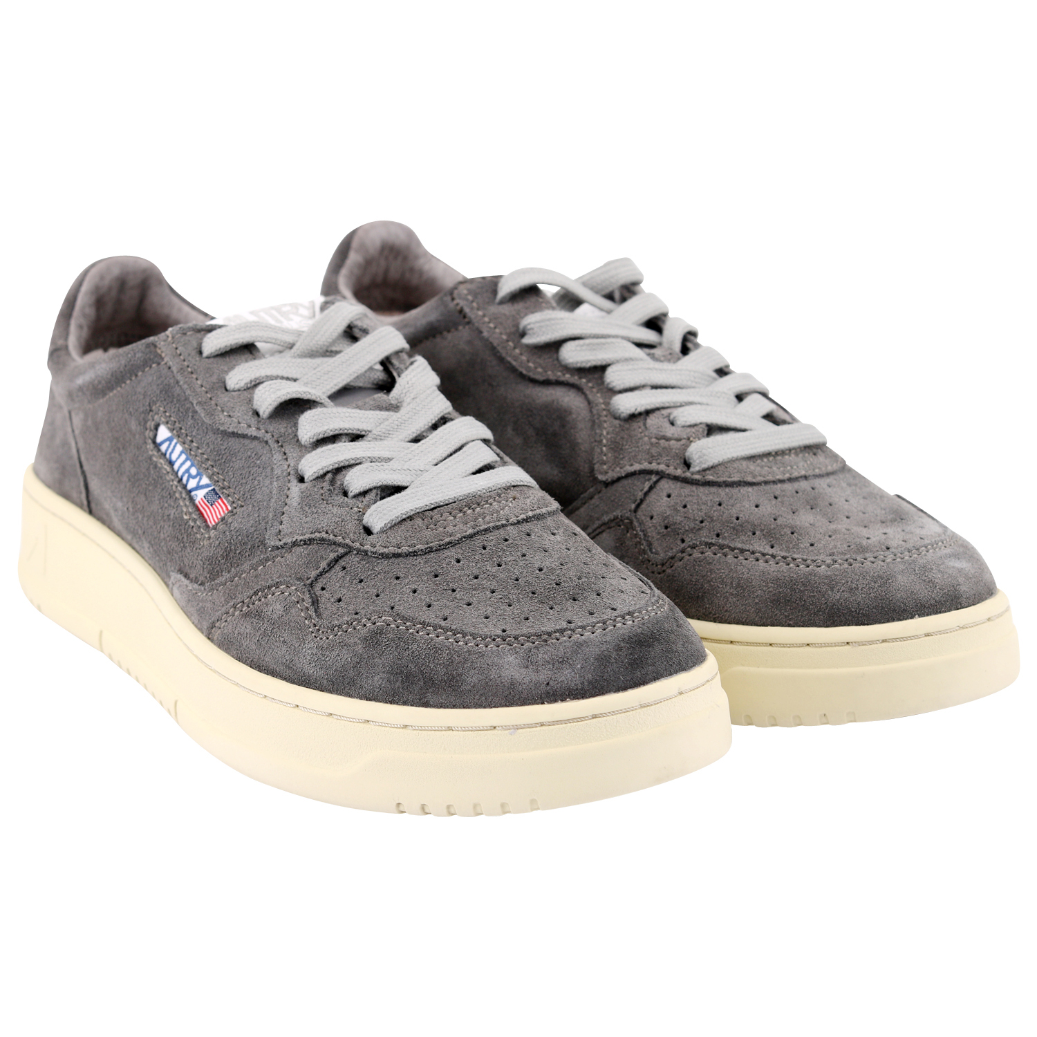 Autry Action Shoes Vintage Sneaker Suede Grey 41