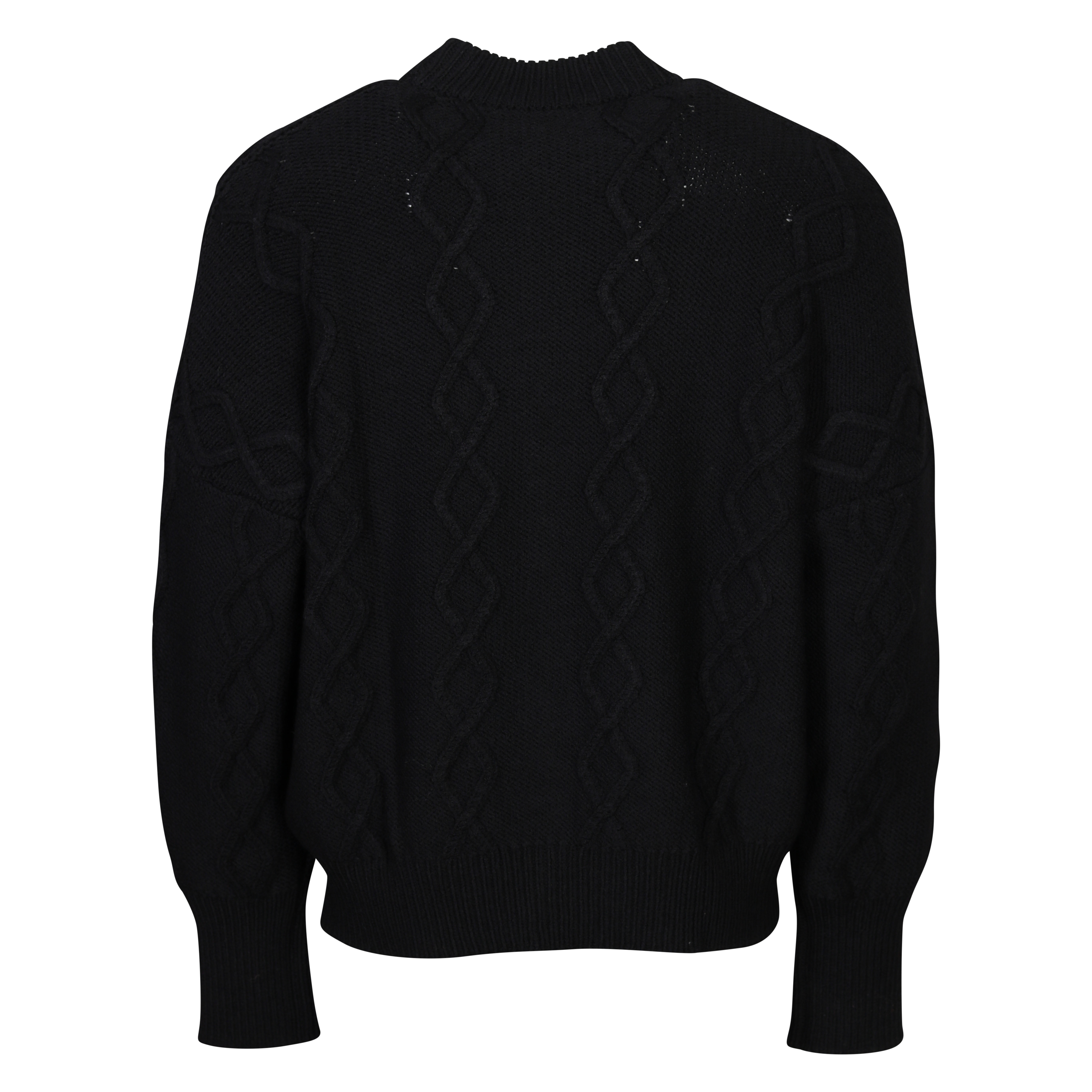 032c The Highland Knit Pullover in Black L