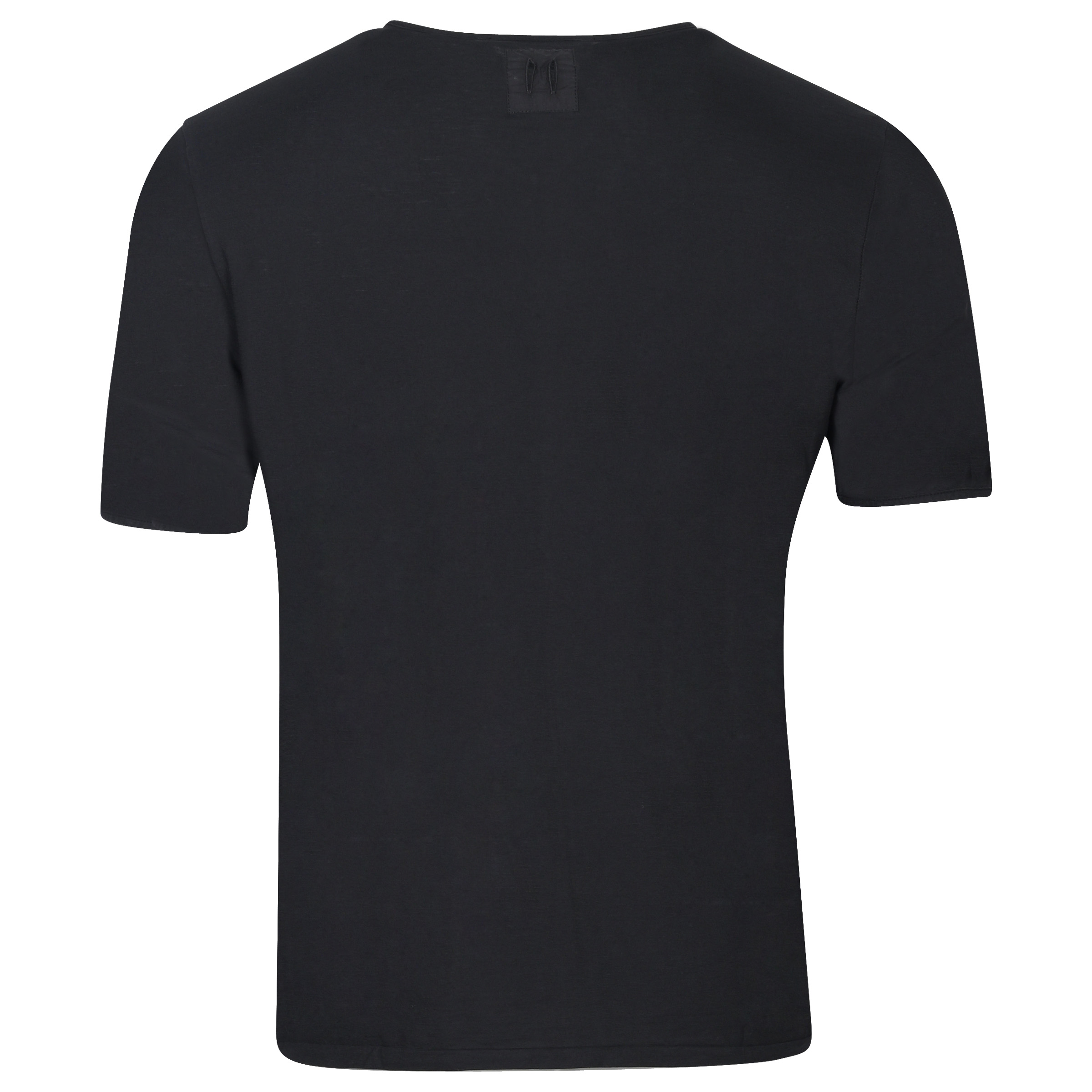 Hannes Roether V-Neck T-Shirt Black