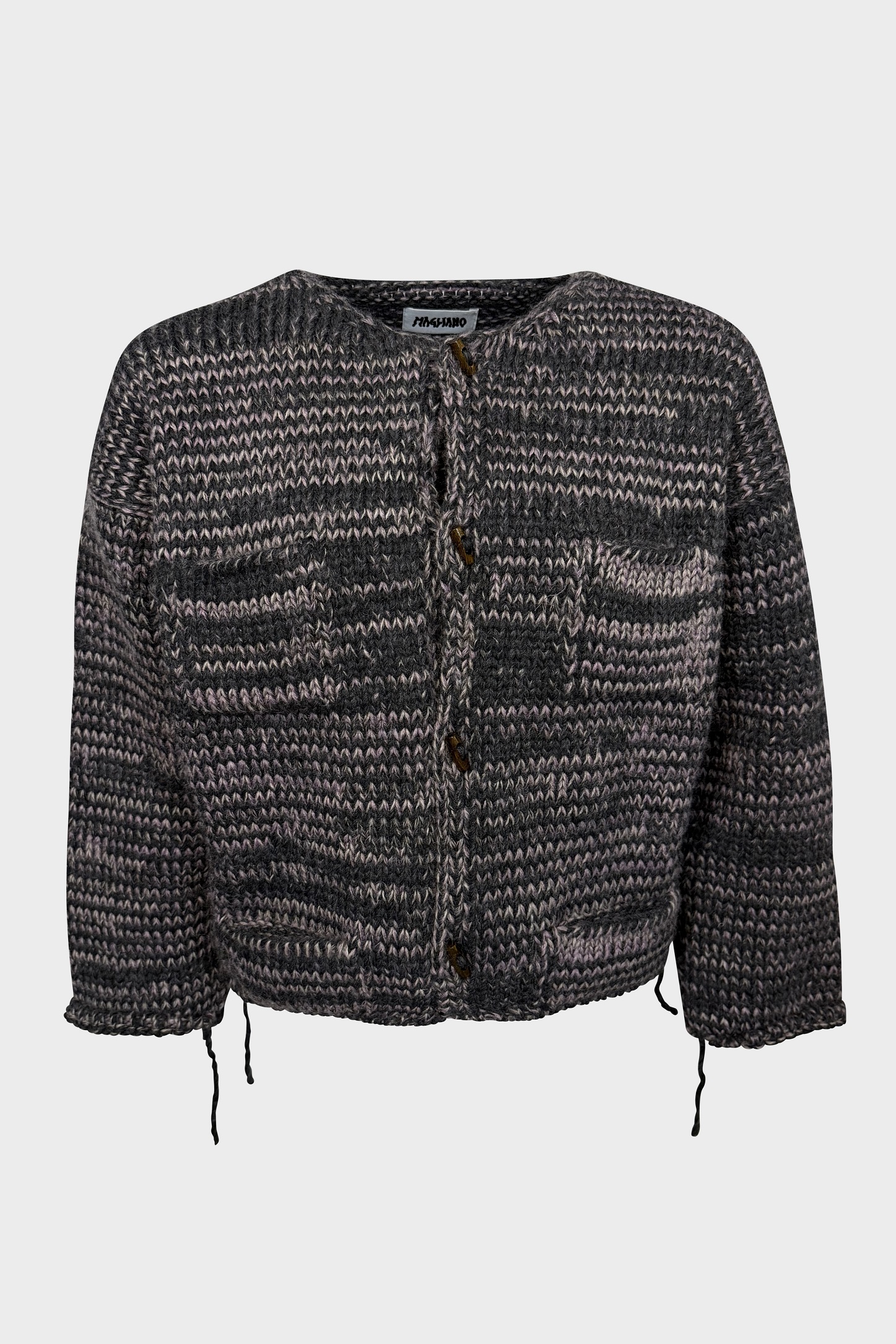 MAGLIANO Heavy Knit Cardigan in Grey Mix MAGLIANO Heavy Knit Cardigan in Grey Mix