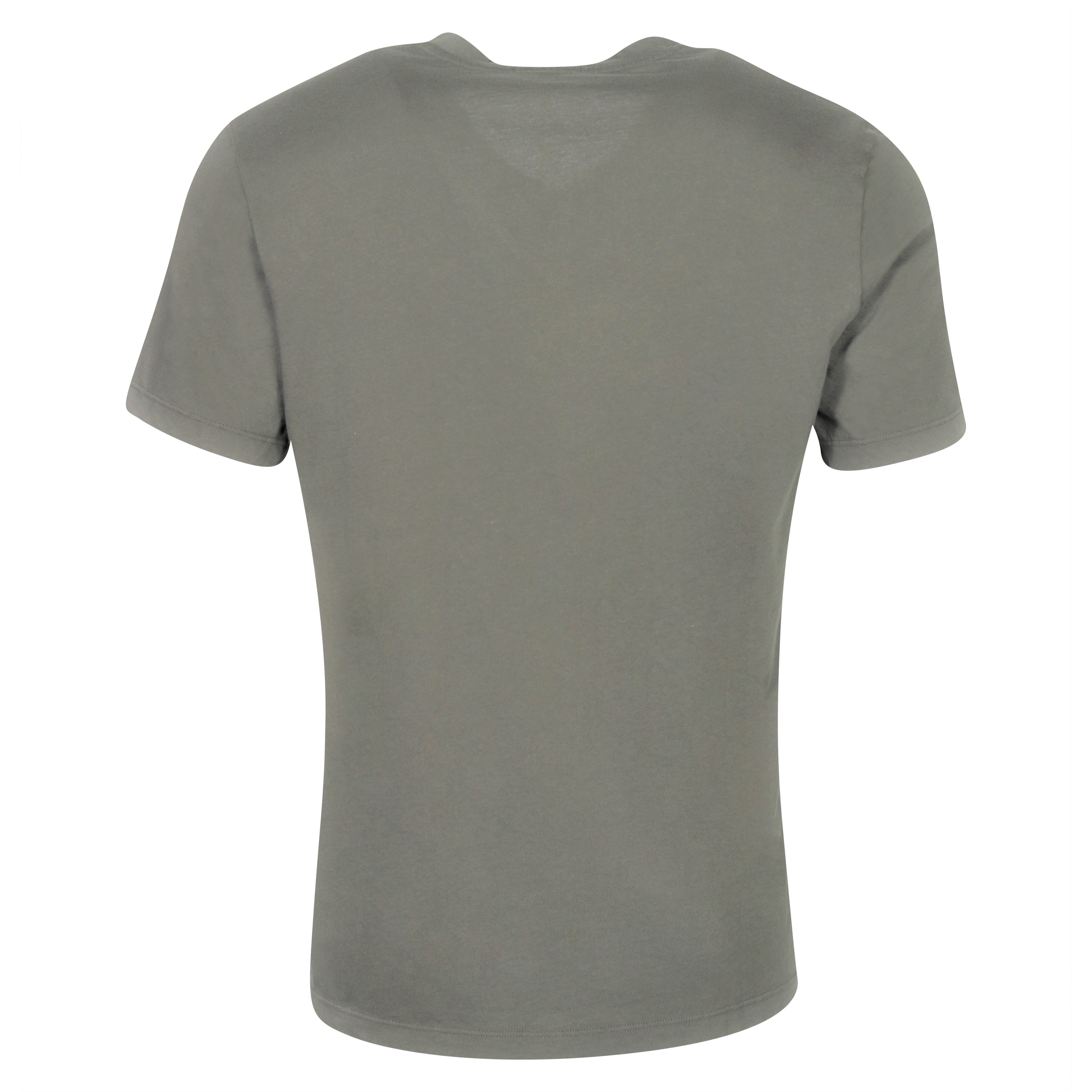 James Perse T-Shirt V-Neck in Jungle M
