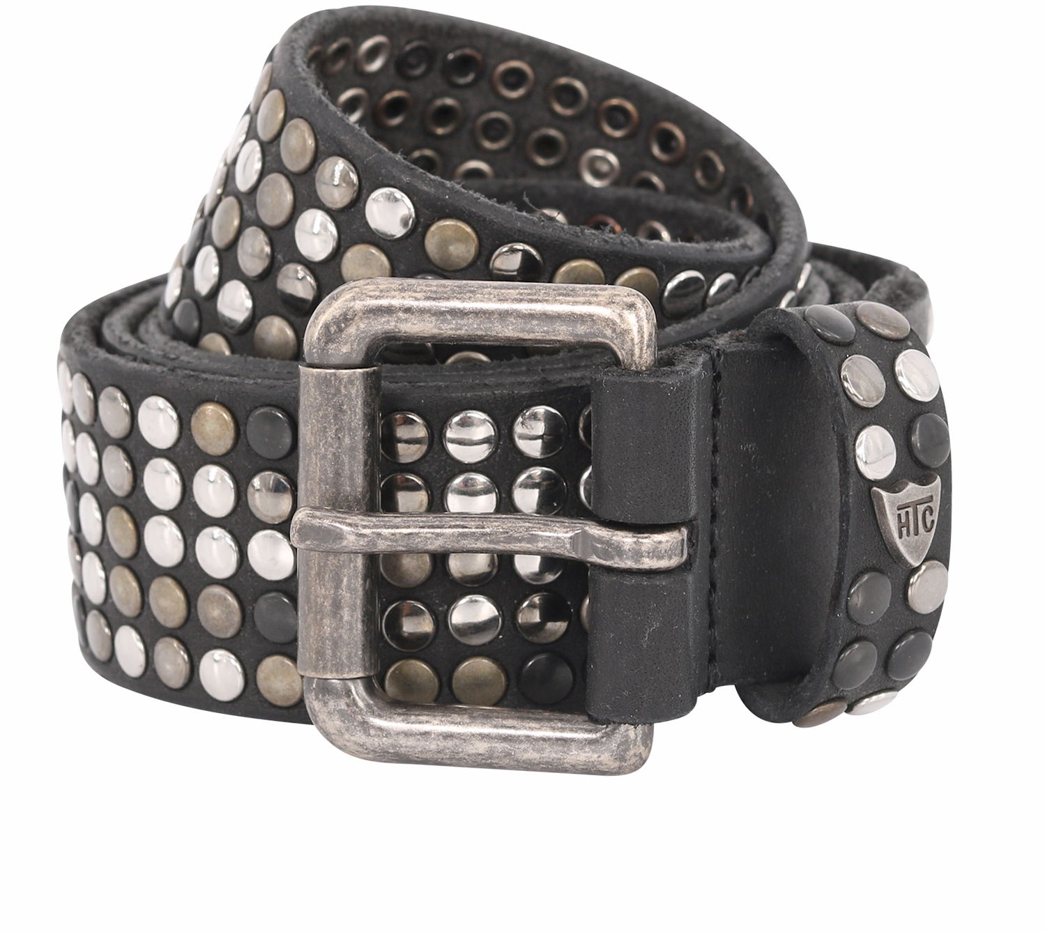 HTC 5.000 Studs Belt Black