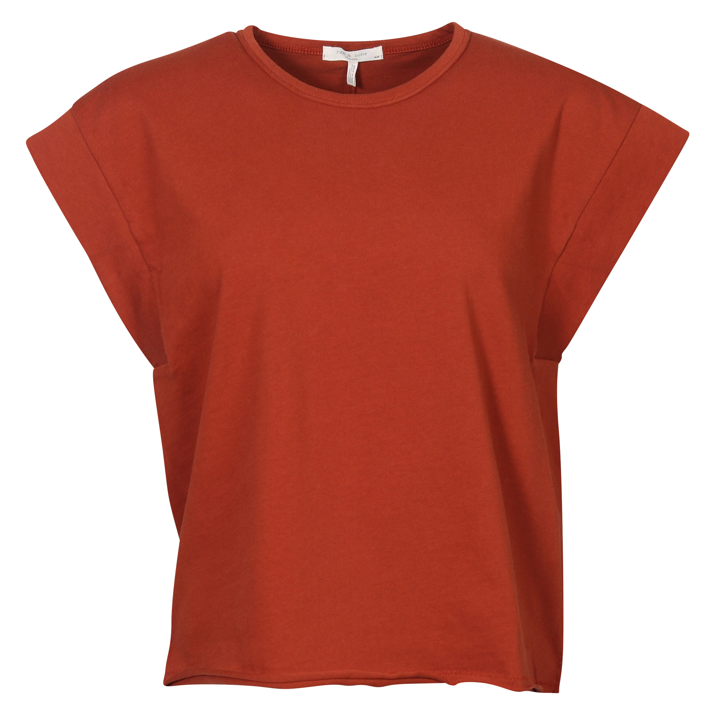 Rag & Bone Ryder Muscle T-Shirt Paprika