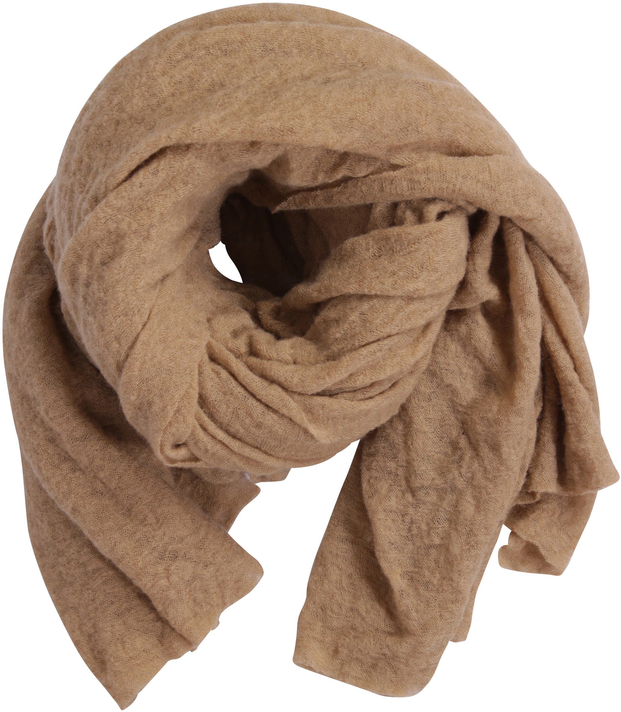 PIN1876 Cashmere Scarf Camel Melange