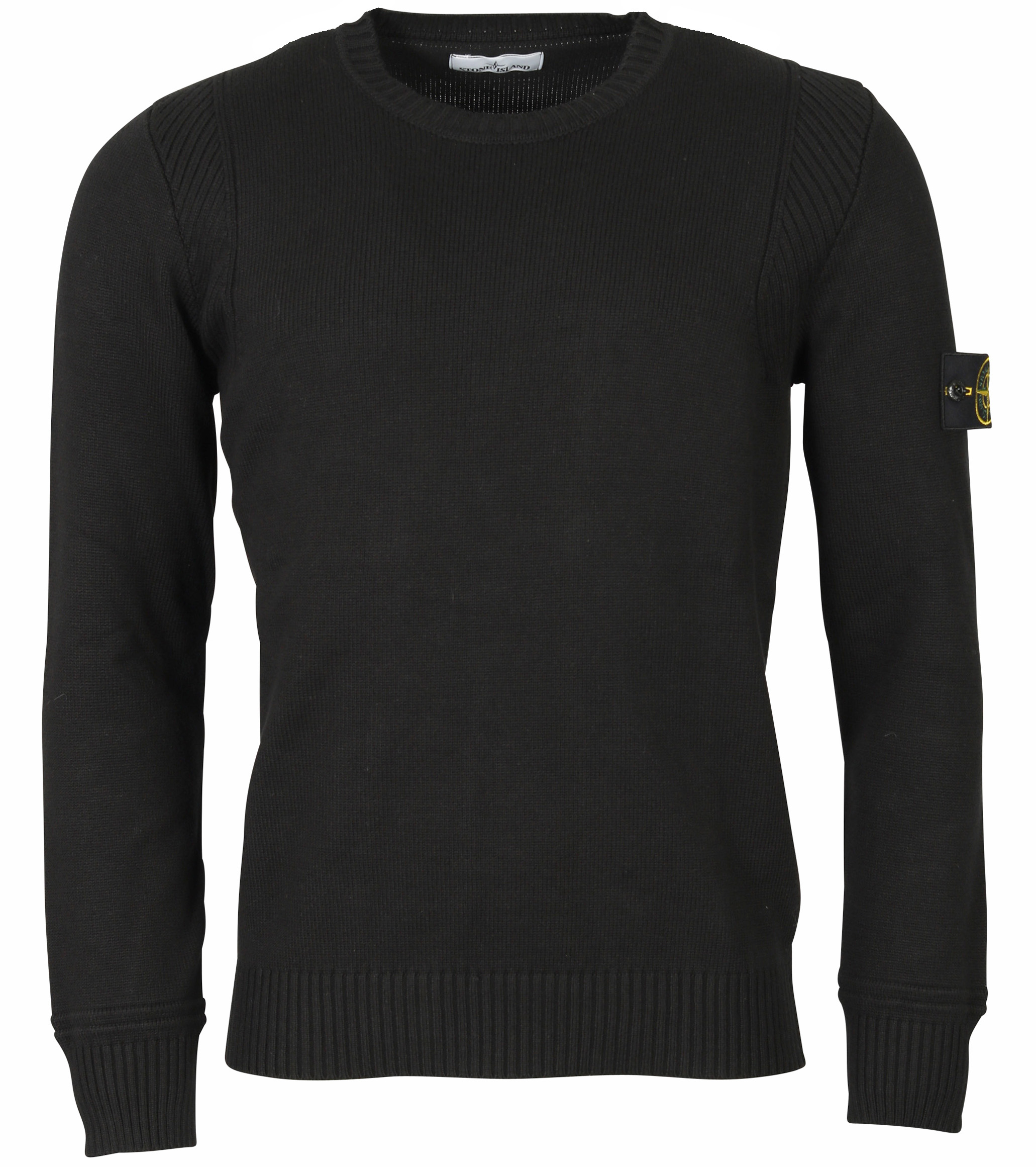 Stone Island Knit Crewneck Sweater Black