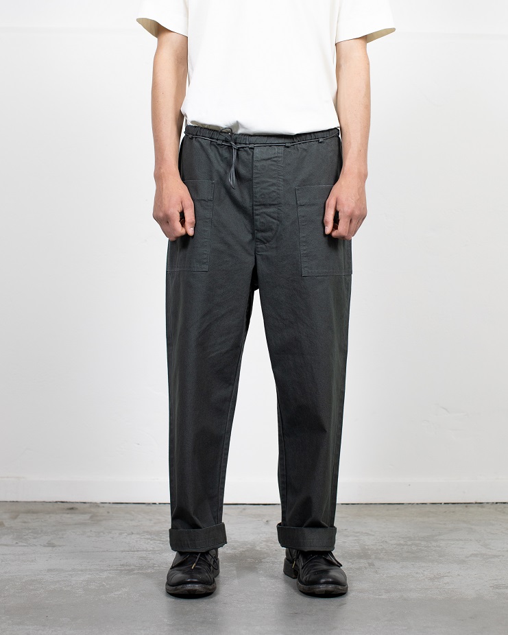 APPLIED ART FORMS Fatique Pants in Charcoal XS/S