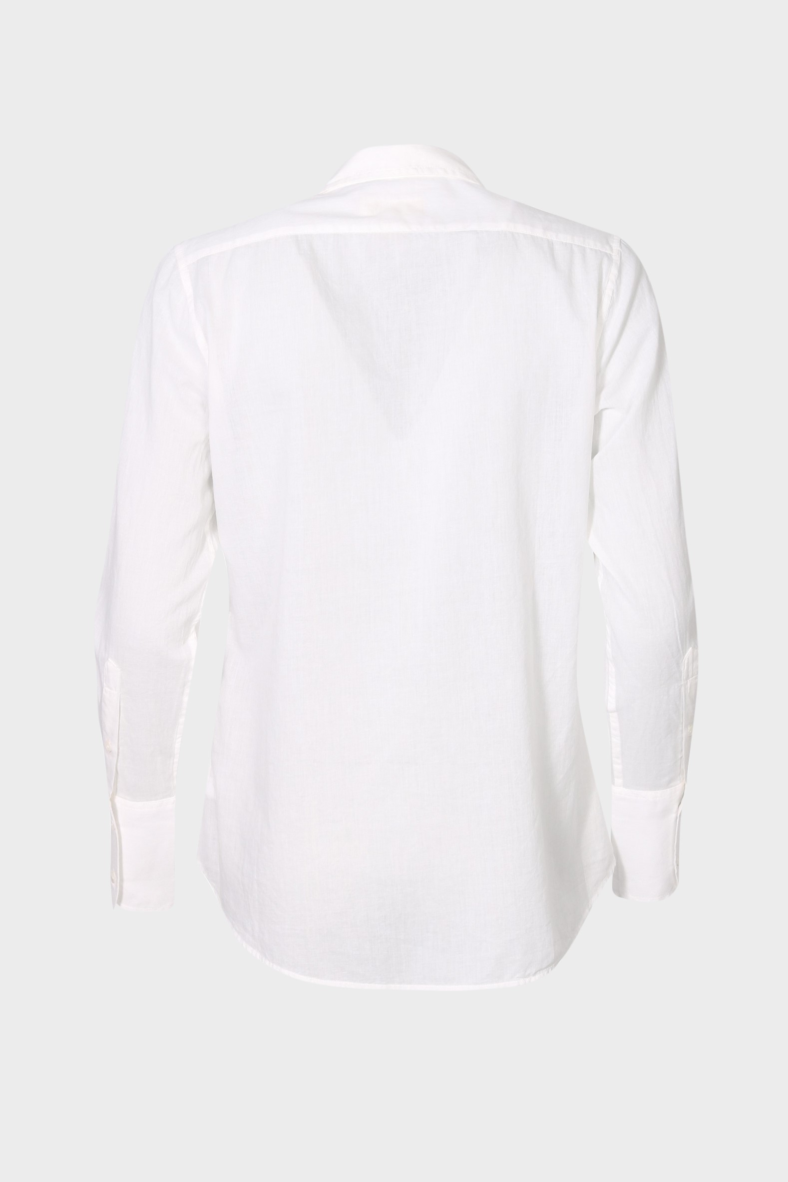 NILI LOTAN Cotton Voile NL Shirt in Ivory XL