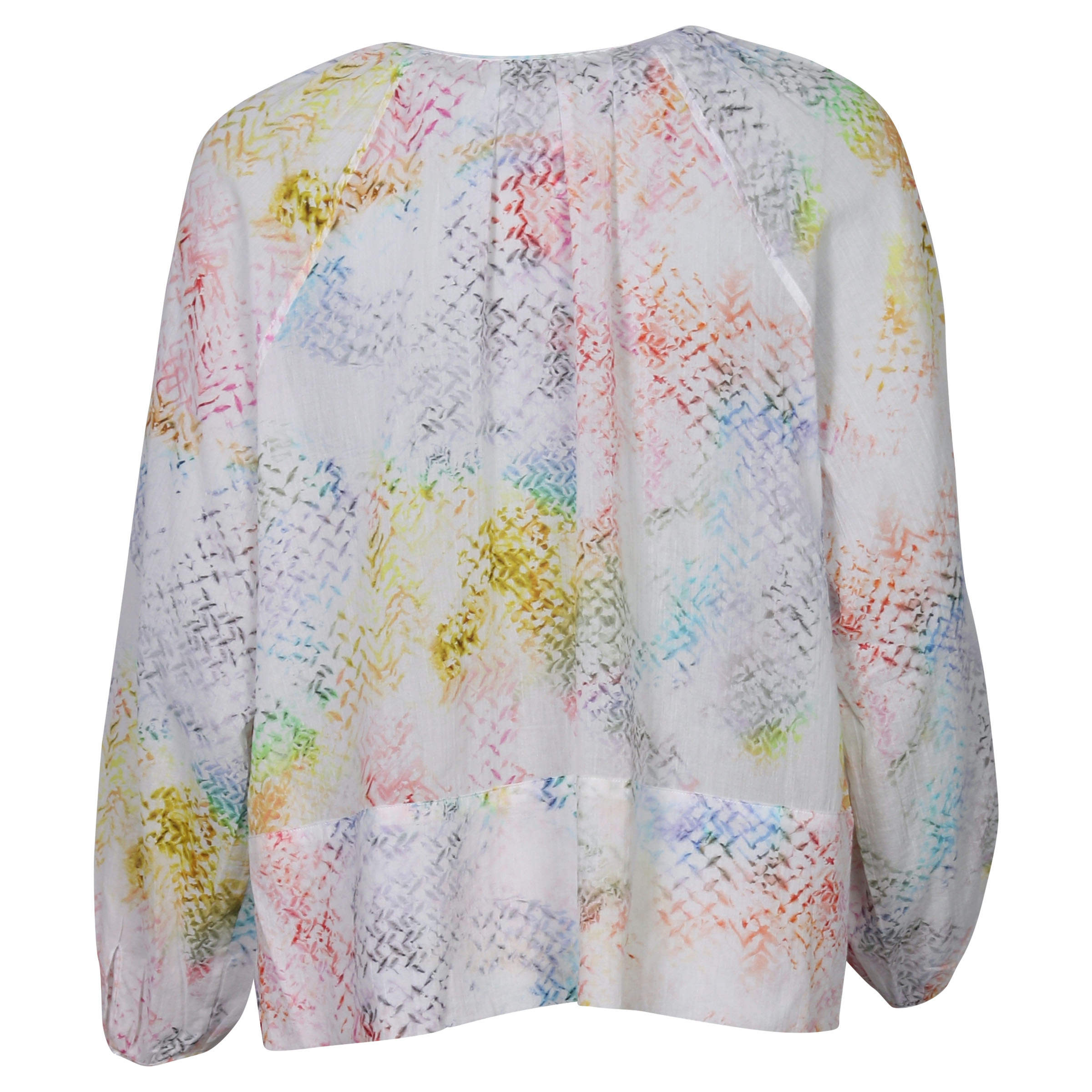 Lala Berlin Blouse Binia Rainbow Kufiya