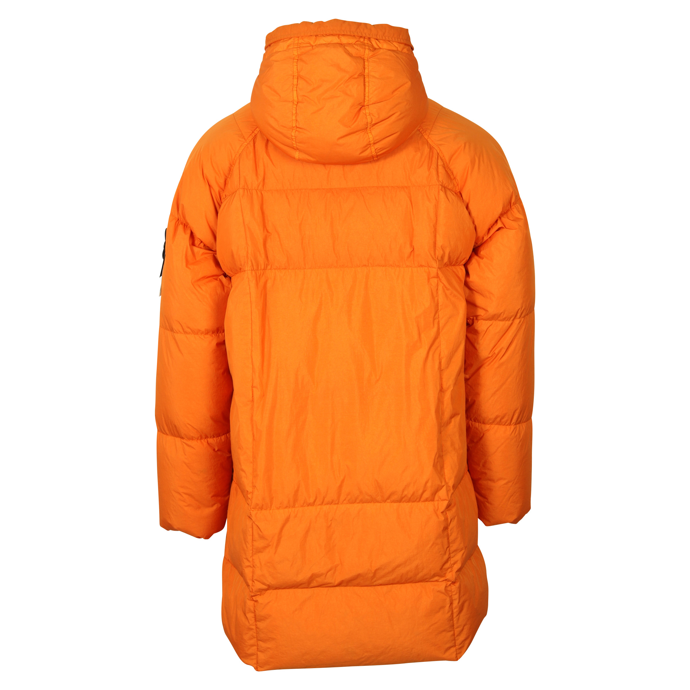 Stone Island Down Parka Orange L