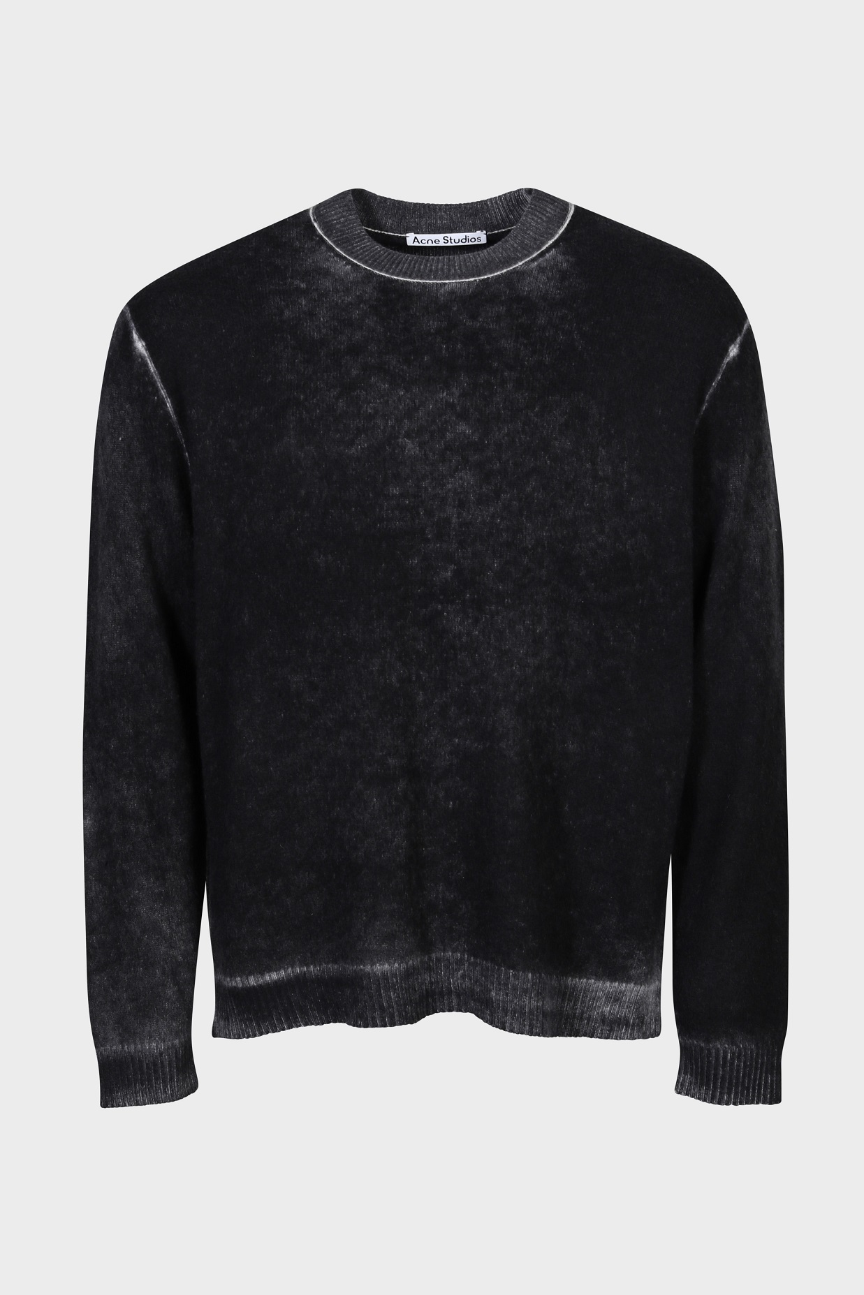 ACNE STUDIOS Vintage Knit Pullover in Black ACNE STUDIOS Vintage Knit Pullover in Black