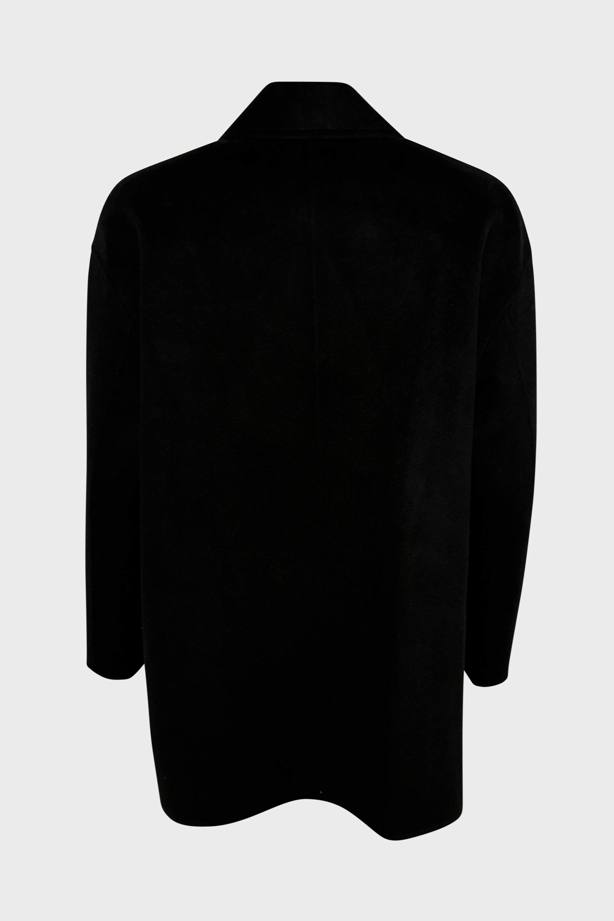 FLONA Soft Wool Caban Jacket in Black FLONA Soft Wool Caban Jacket in Black