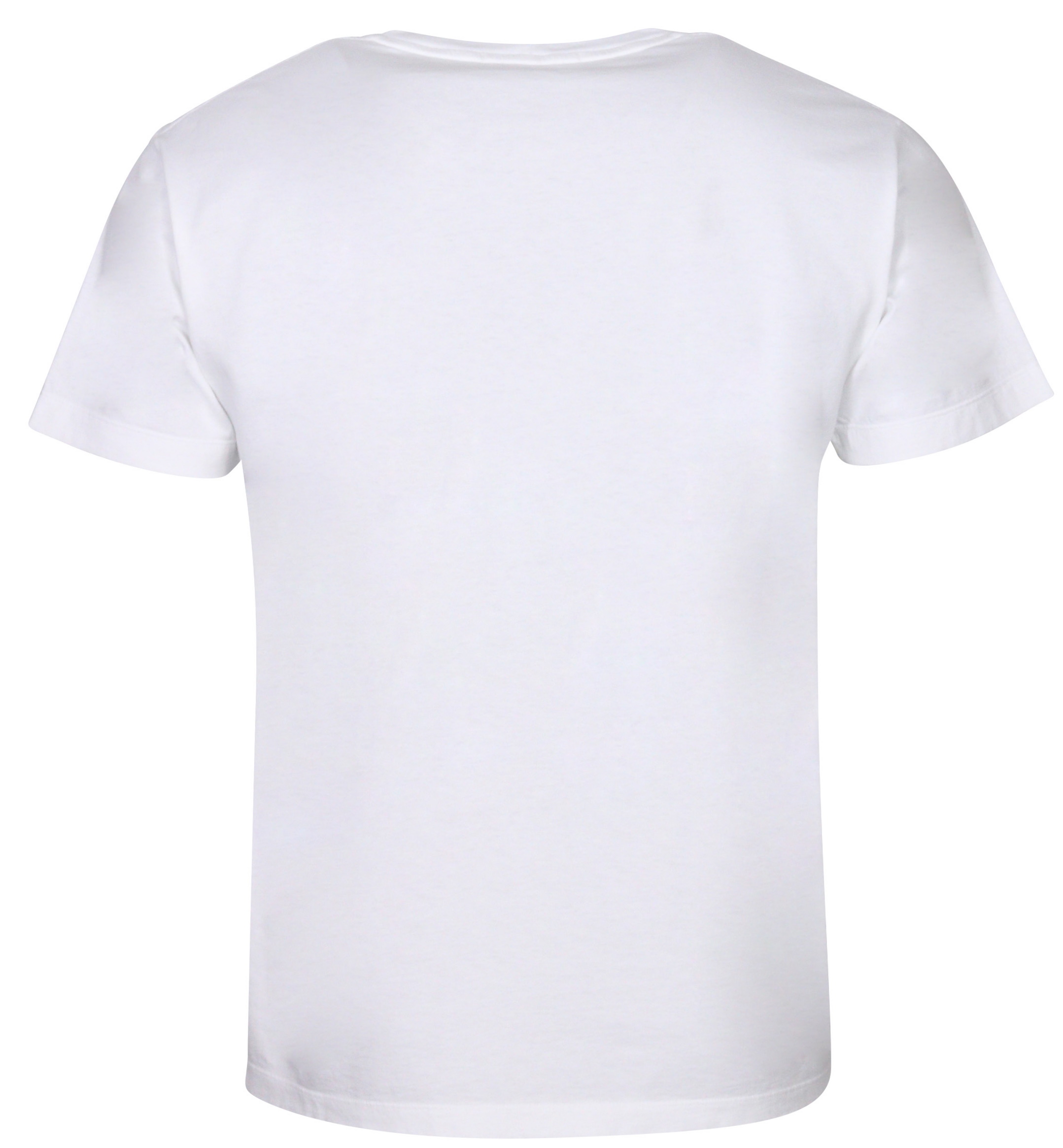 Stone Island T-Shirt White Rubberized Black Print