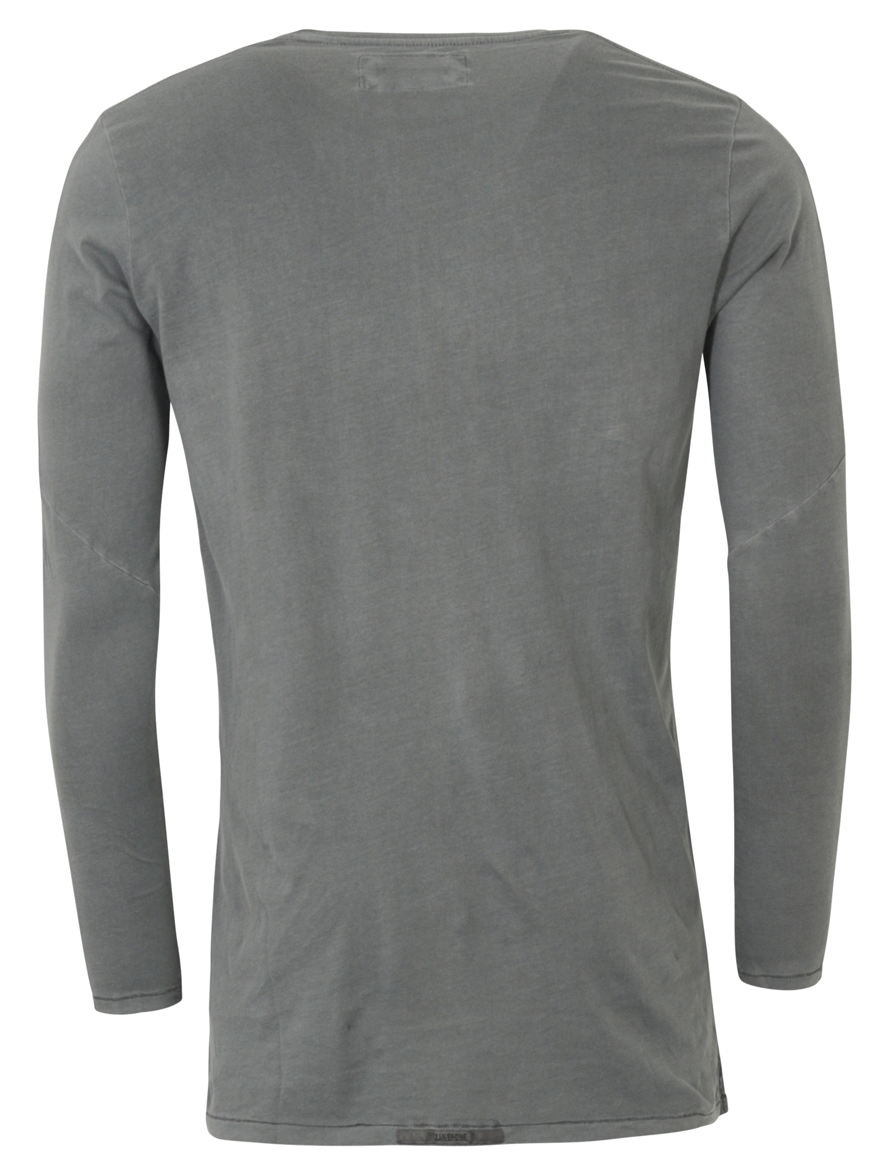 Zanerobe Longsleeve Crew Neck grau M
