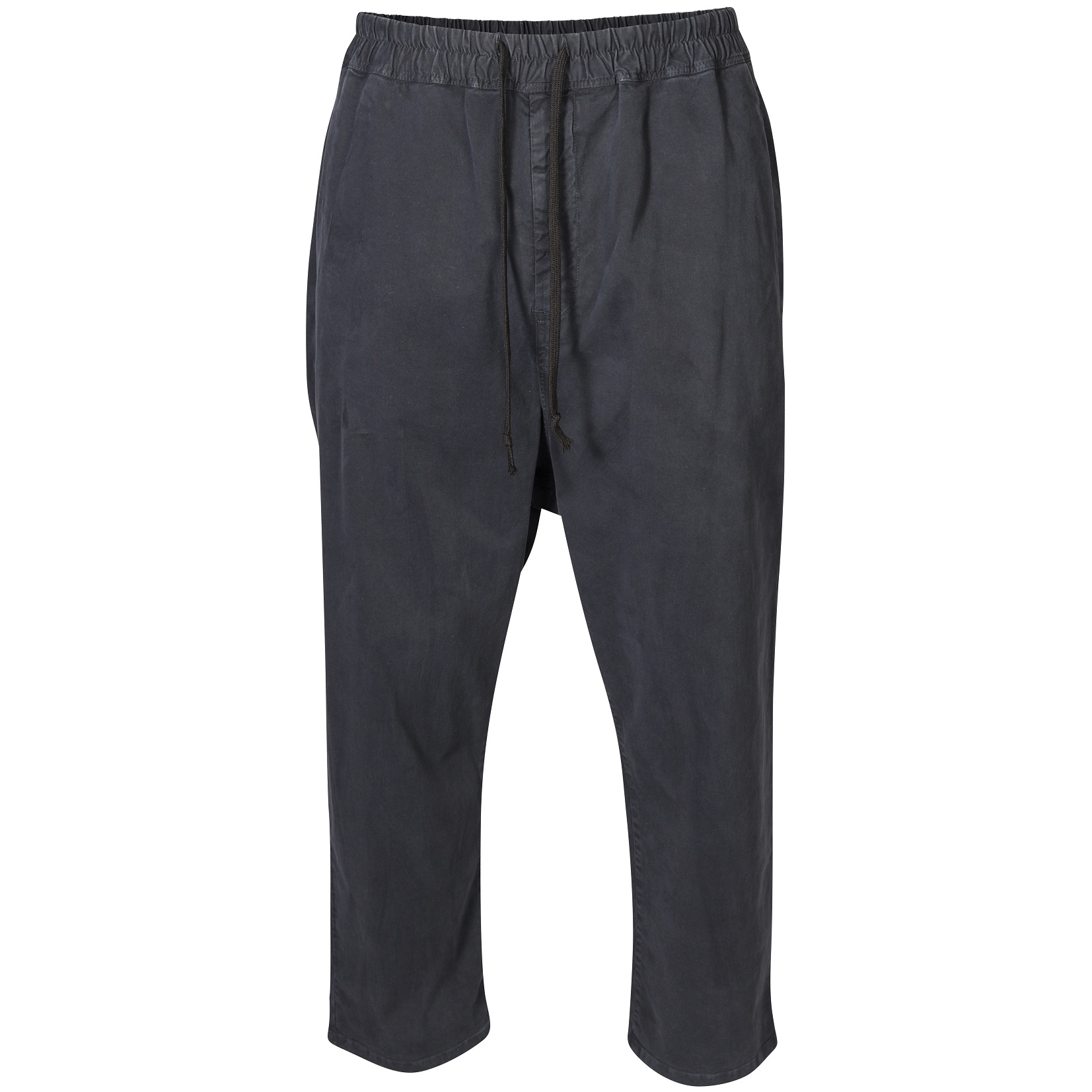 NILI LOTAN Walker Cotton Pant in Dark Grey XL