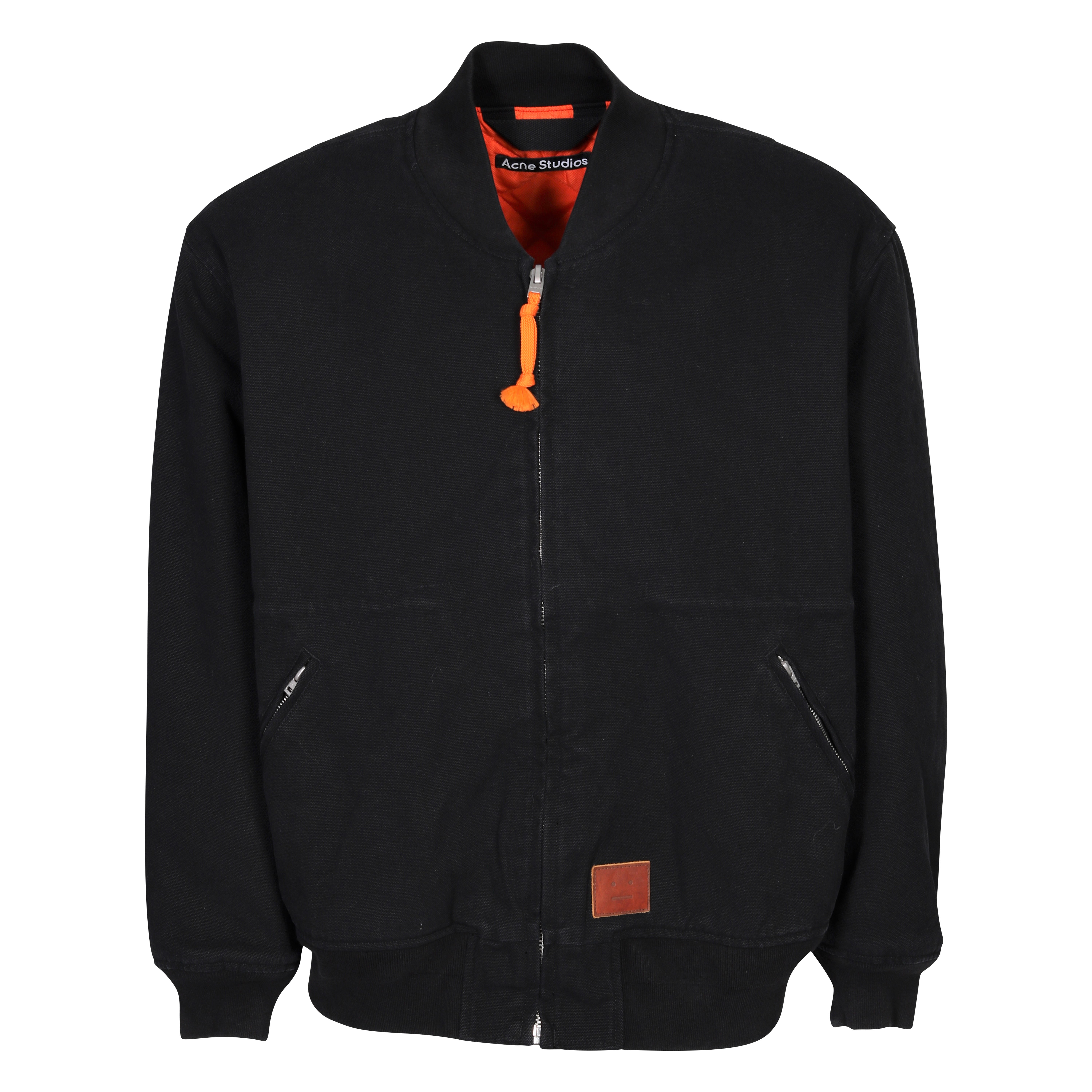 Acne Studios Face Bomber Jacket in Black S