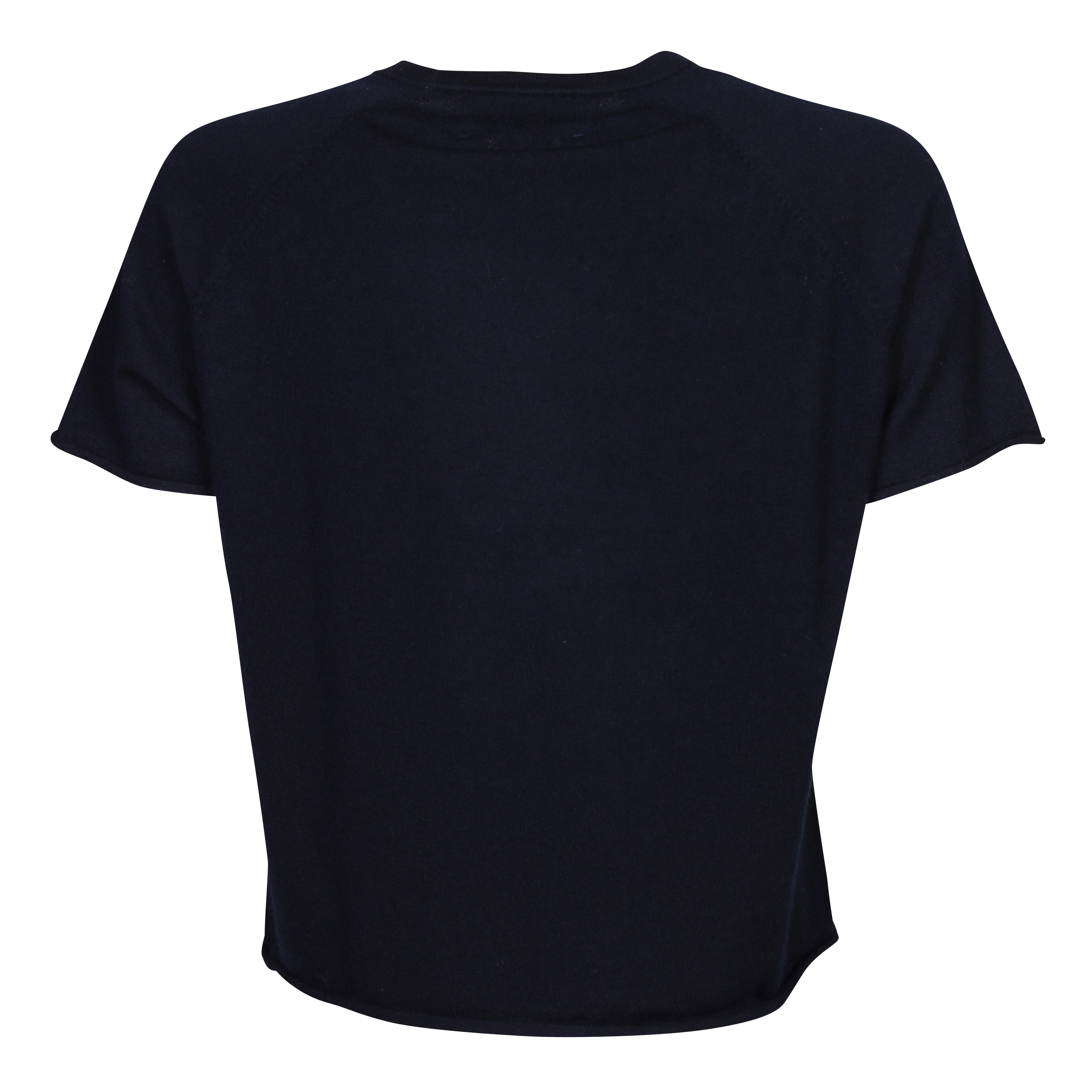 Extreme Cashmere Top N°177 Todd in Navy