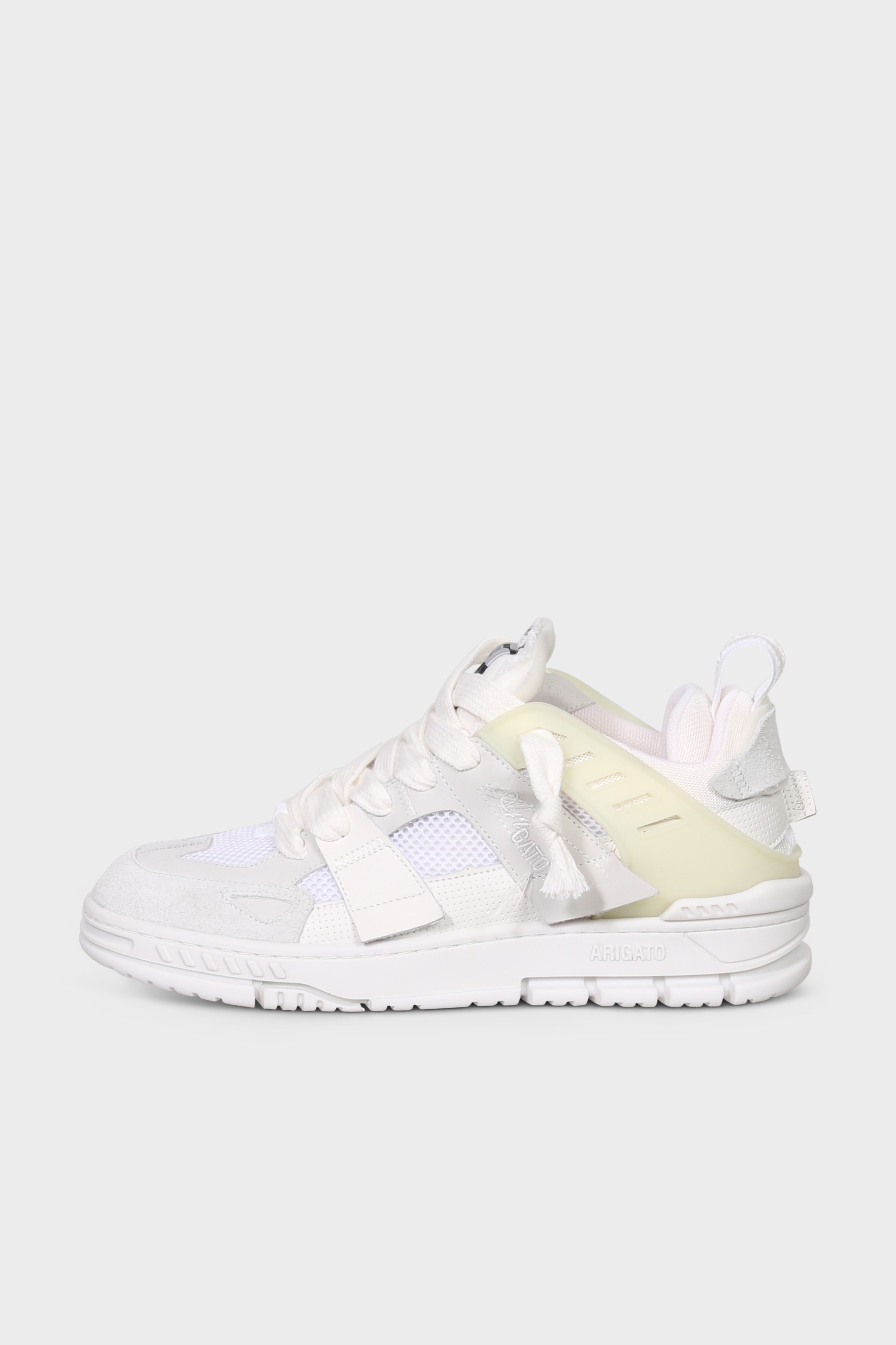 AXEL ARIGATO Area Patchwork Sneaker in White/White